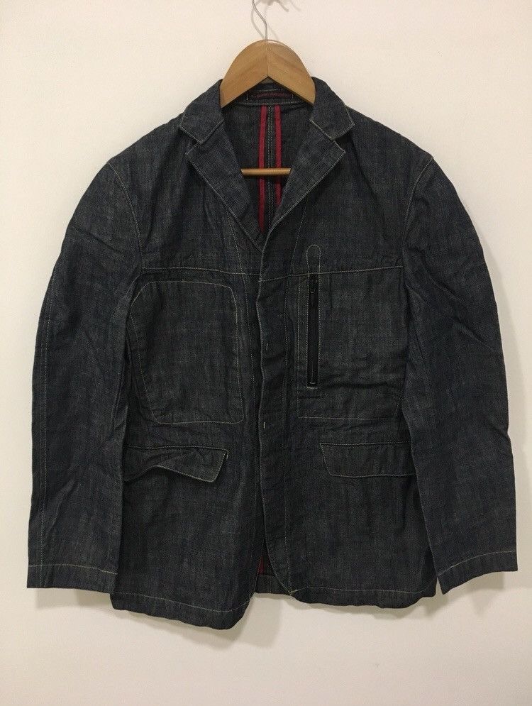 Japanese Brand denim jacket Size US M / EU 48-50 / 2 - 2 Thumbnail