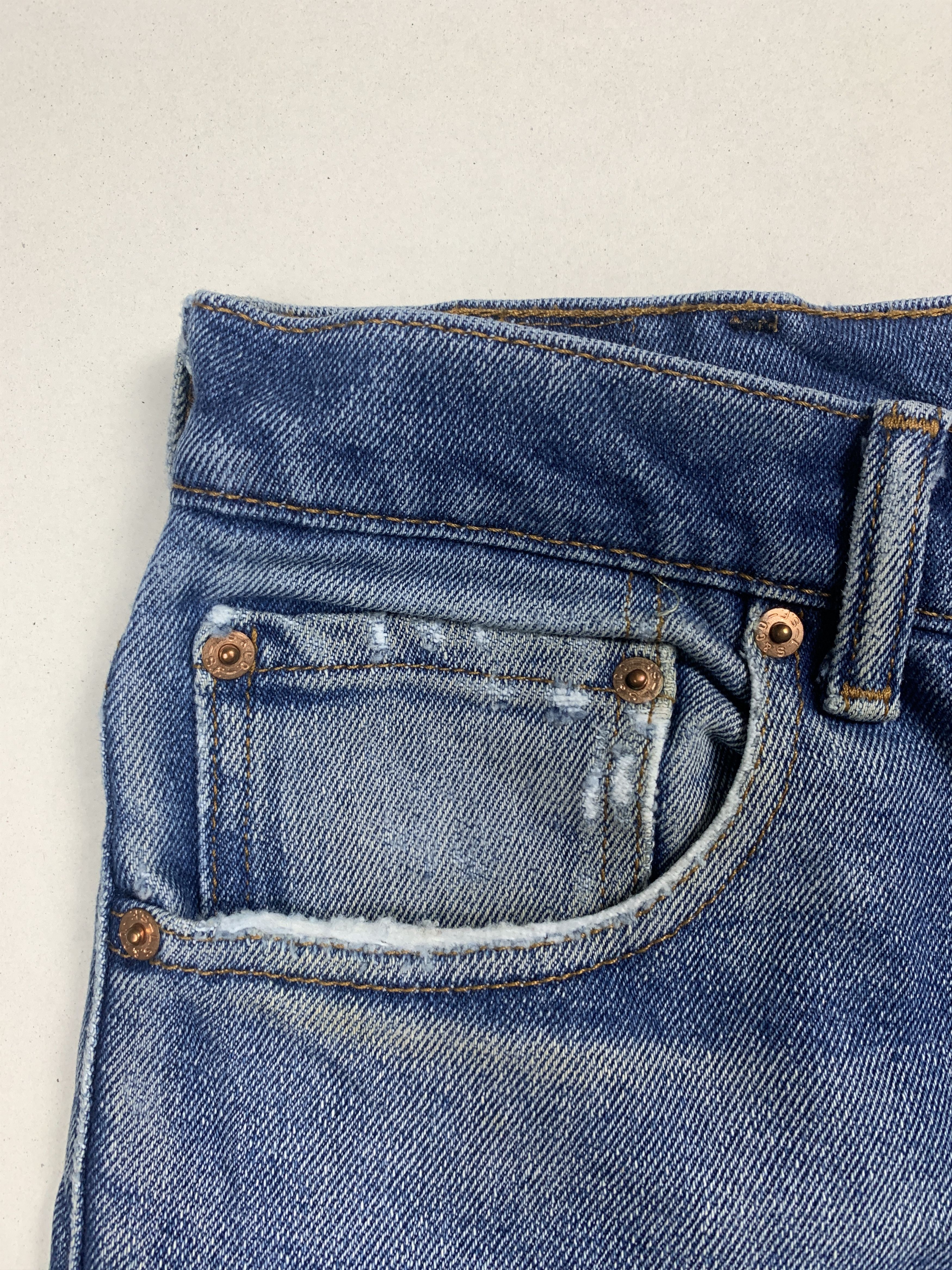 Levi's Vintage LEVI'S 517 Flared Bootcut Distresses Jeans P0013 Size US 36 / EU 52 - 21 Thumbnail