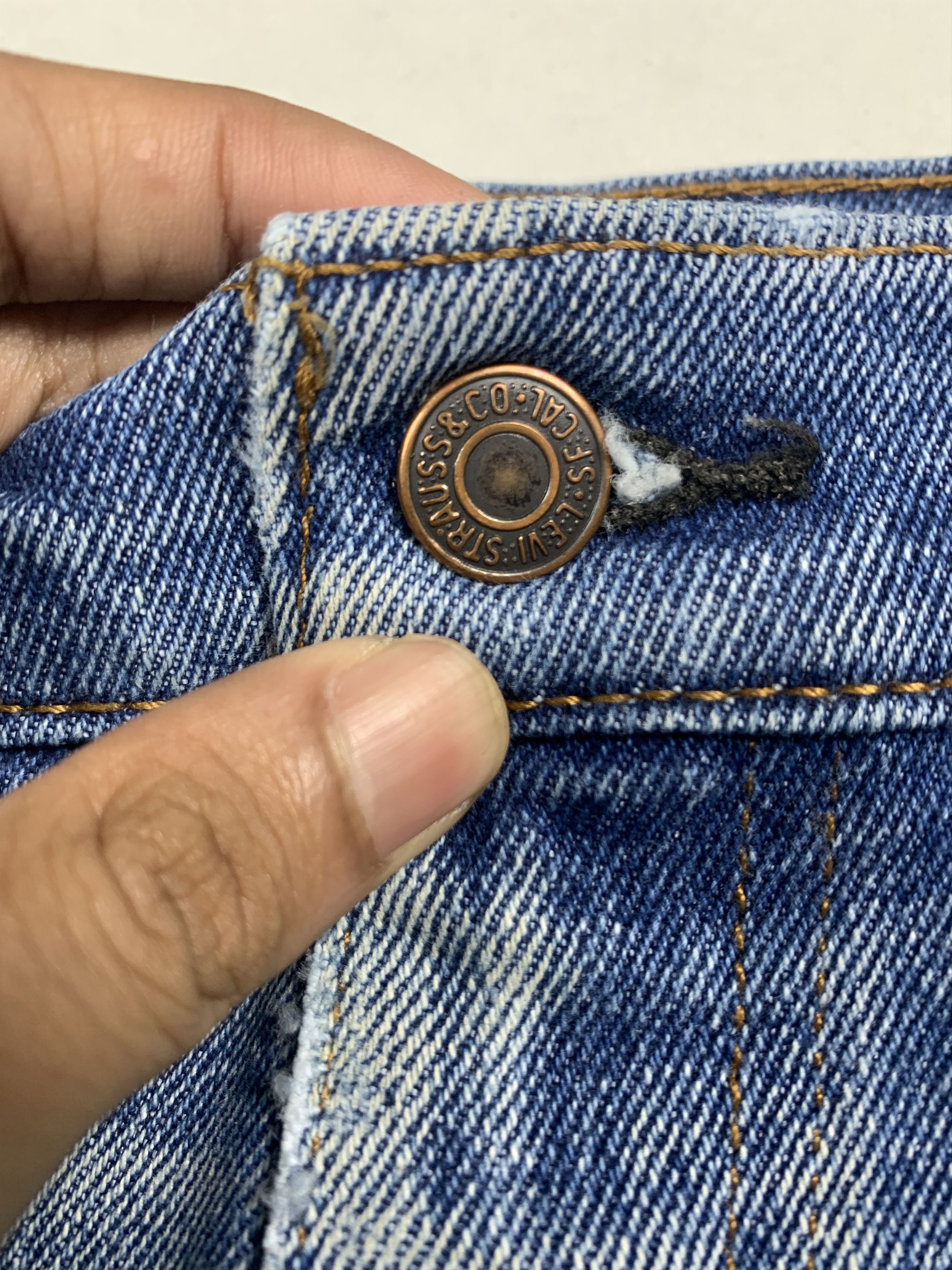 Levi's Vintage LEVI'S 517 Flared Bootcut Distresses Jeans P0013 Size US 36 / EU 52 - 5 Thumbnail