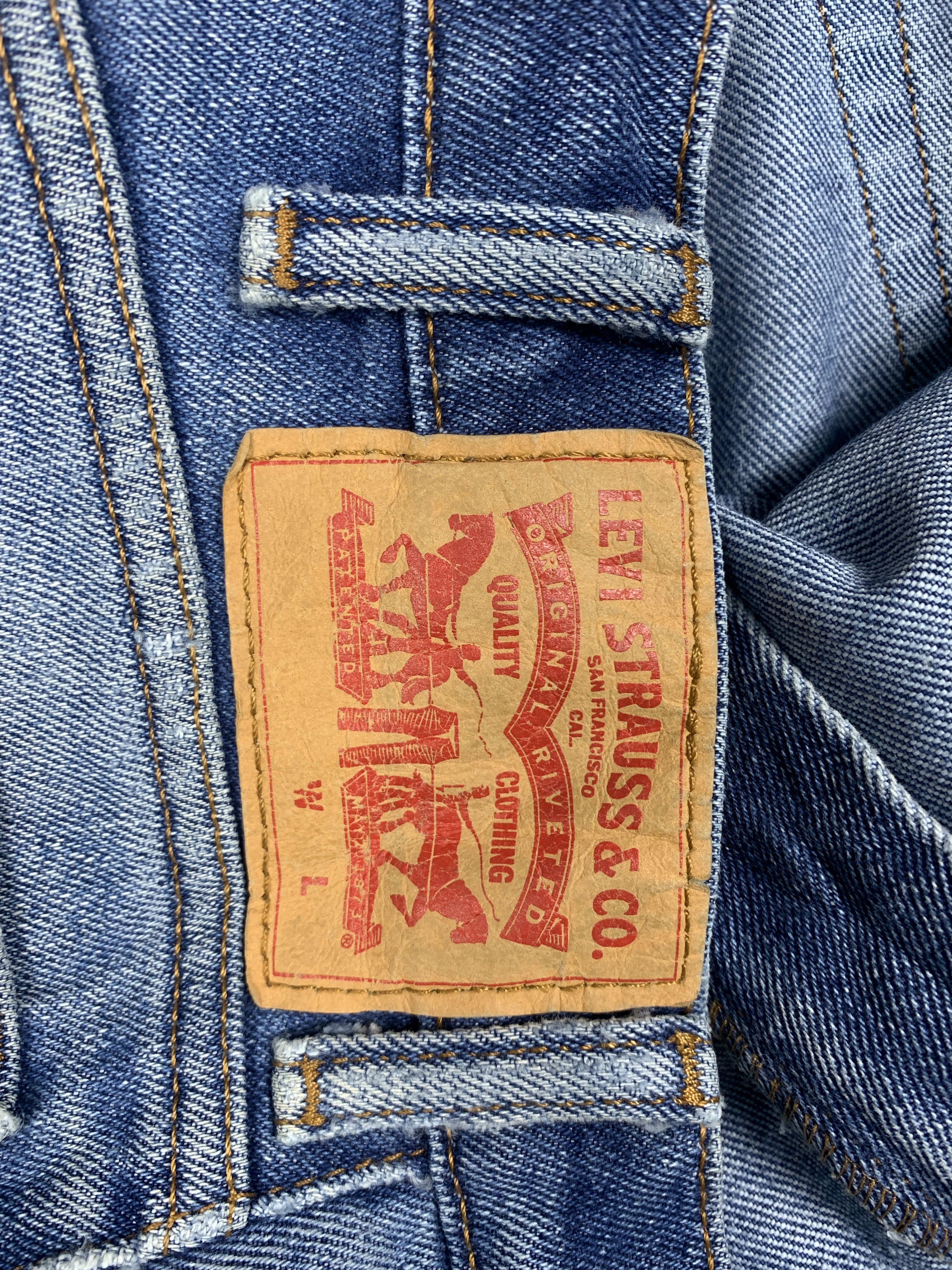 Levi's Vintage LEVI'S 517 Flared Bootcut Distresses Jeans P0013 Size US 36 / EU 52 - 9 Thumbnail
