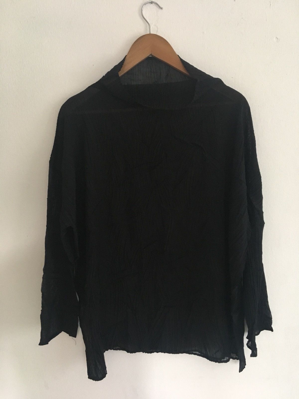 image of Issey Miyake Black Pleate, Men's (Size Medium)