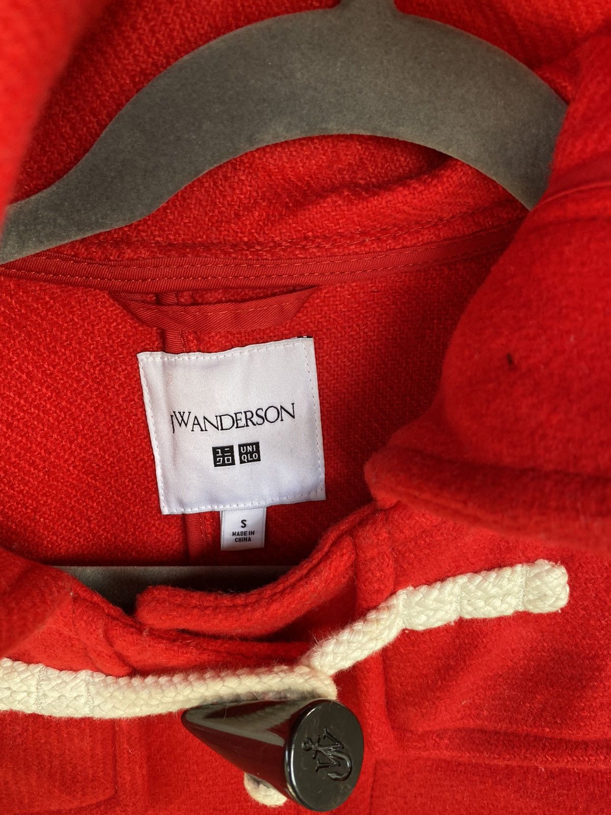 JW Anderson × Japanese Brand × Uniqlo Vintage J.W Anderson Wool Duffle Coat Size S / US 4 / IT 40 - 9 Thumbnail