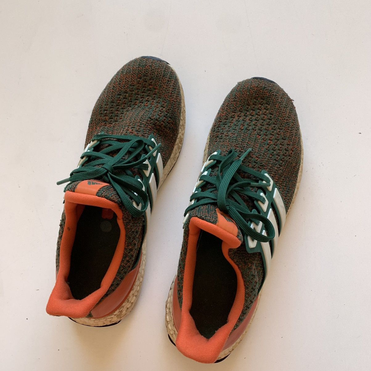 Adidas Adidas Ultraboost 4.0 ‘Miami Hurricanes’ Size US 8 Sneakers Size US 8 / EU 41 - 2 Thumbnail