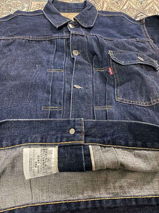 Levi's Vintage Levis 507 Type Two Denim Jacket Big E Selvedge