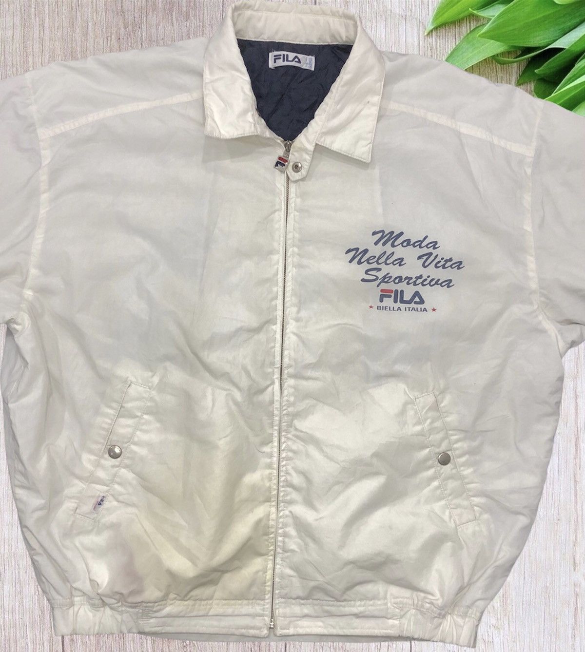 Fila Vintage 90's Fila Biella Italia jacket Size US XL / EU 56 / 4 - 3 Thumbnail