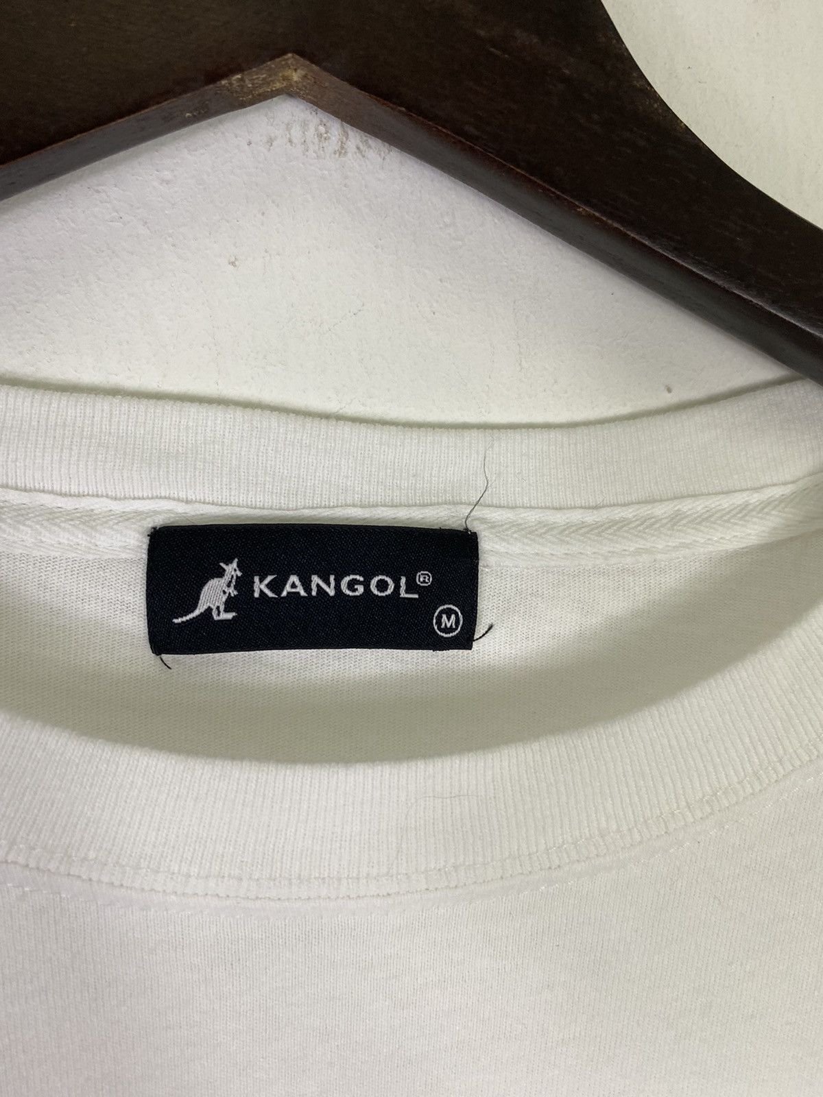Kangol × Vintage OFFER🔥Vintage Kangol Center Logo Baggy T Shirt Size US L / EU 52-54 / 3 - 9 Thumbnail