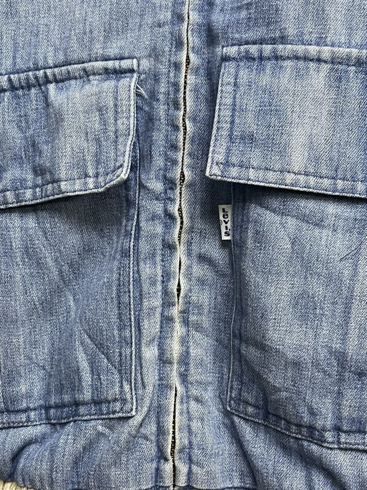 Levi's Vintage Clothing TRUE VINTAGE 70s LEVIS DENIM SHERPA JACKET Size US S / EU 44-46 / 1 - 7 Thumbnail
