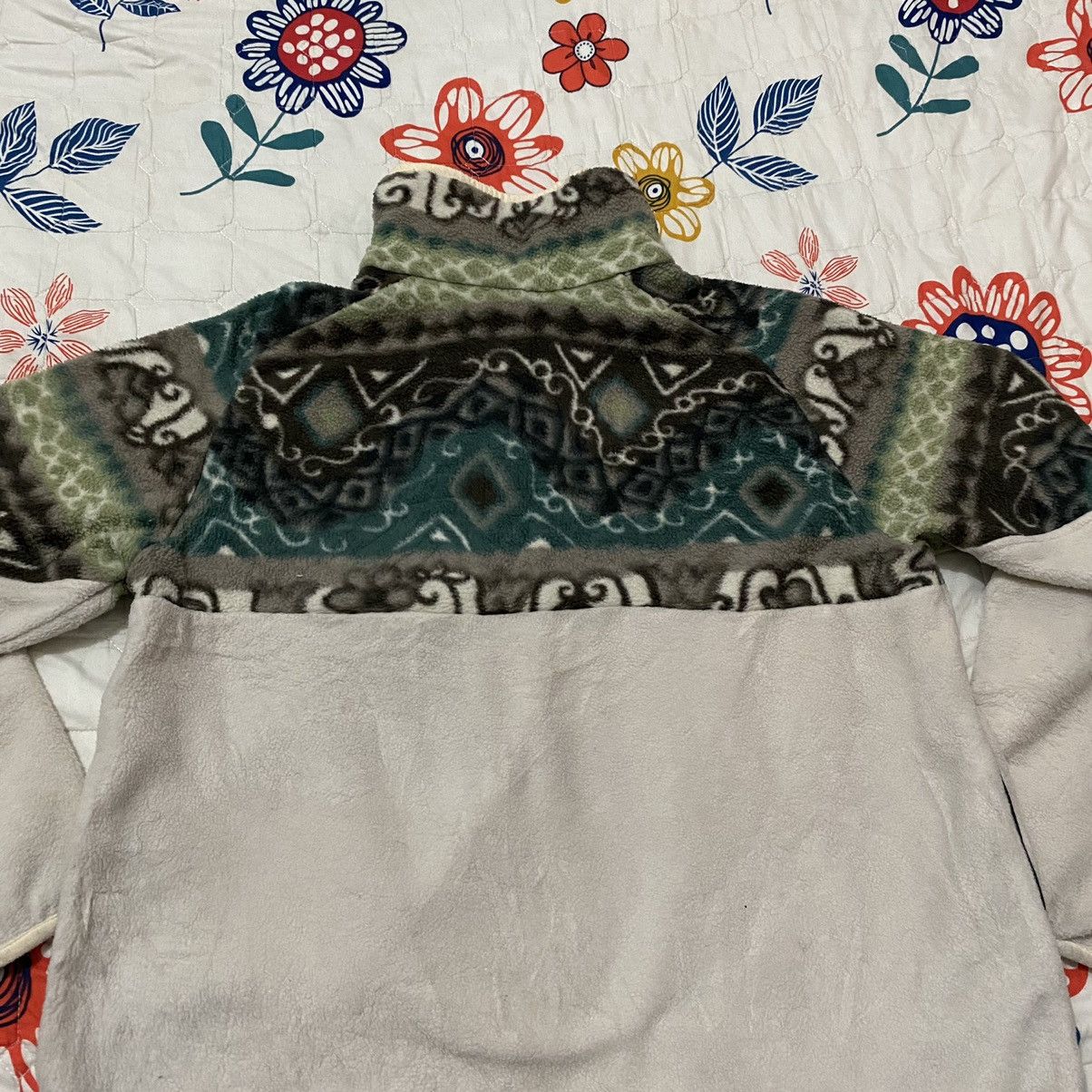 Polartec OFFER🔥Vintage Myaming Woolens Navajo Half Button Fleece Size US L / EU 52-54 / 3 - 6 Thumbnail