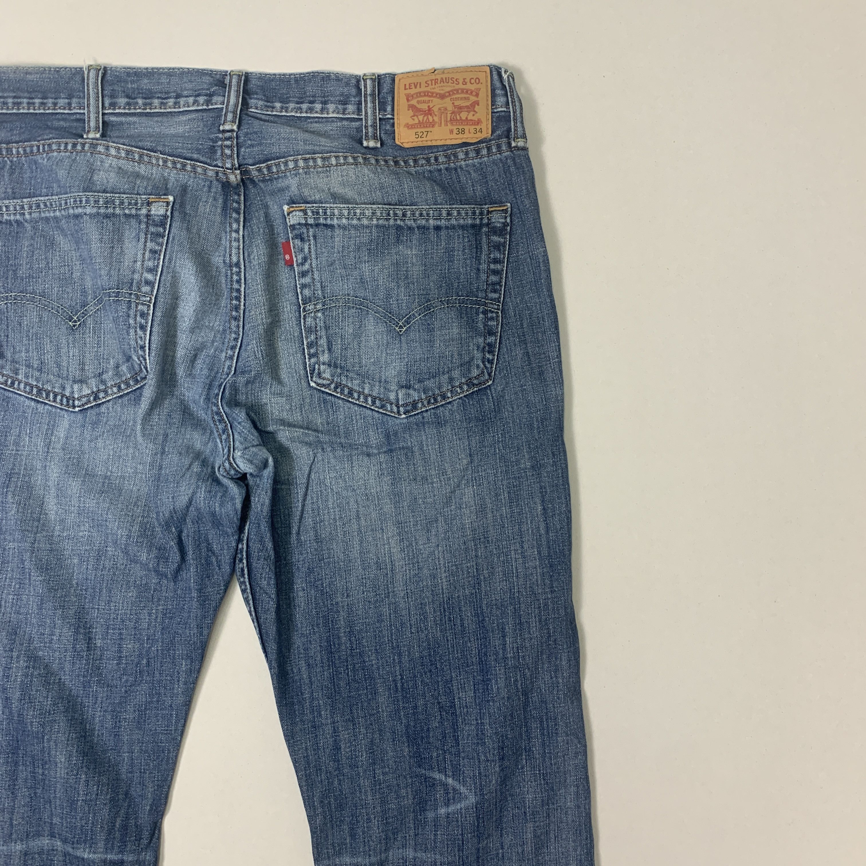 Levi's Vintage LEVI'S 527 Flared Boot Cut Faded Jeans P0023 Size US 38 / EU 54 - 23 Thumbnail