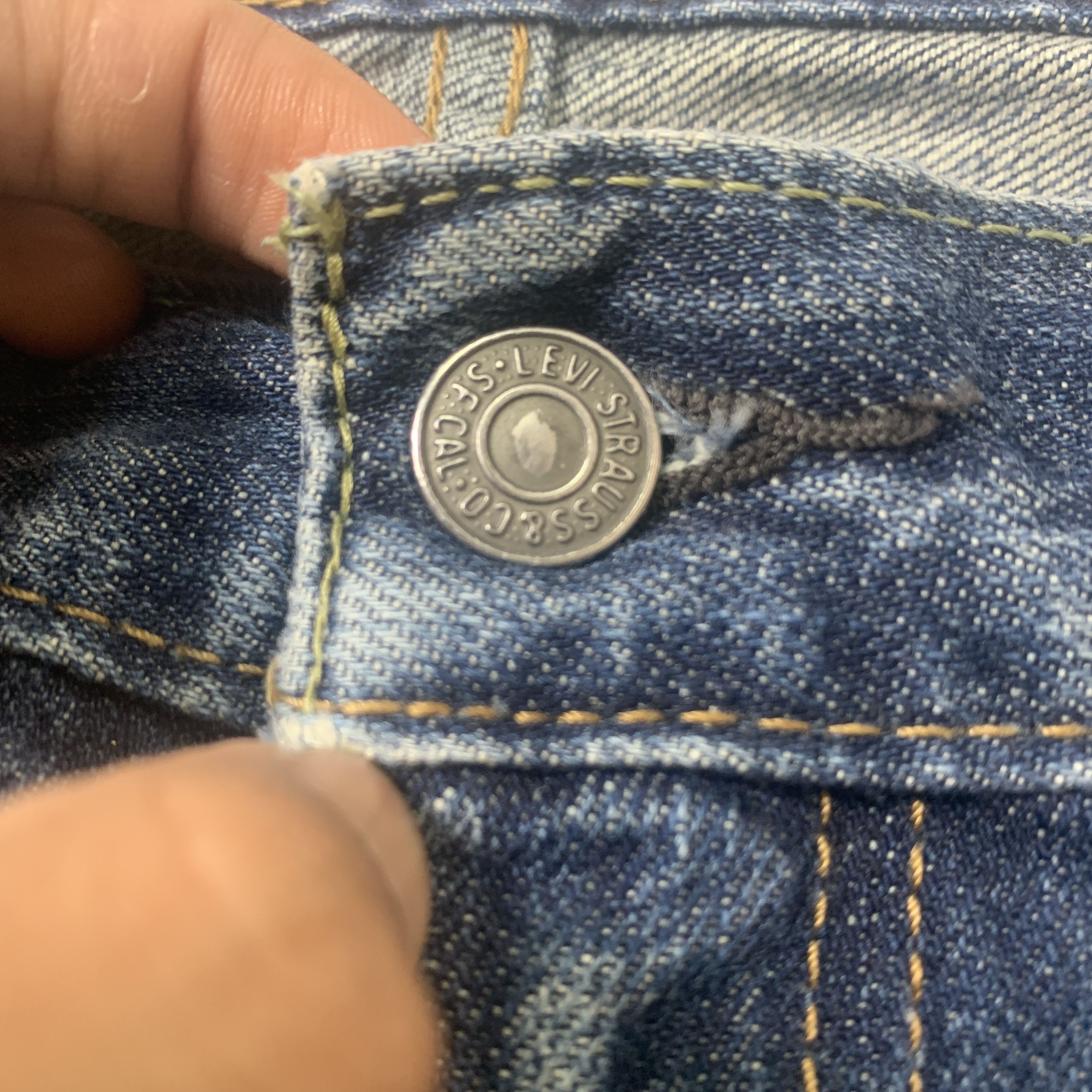 Levi's Vintage LEVI'S 527 Flared Boot Cut Faded Jeans P0023 Size US 38 / EU 54 - 5 Thumbnail