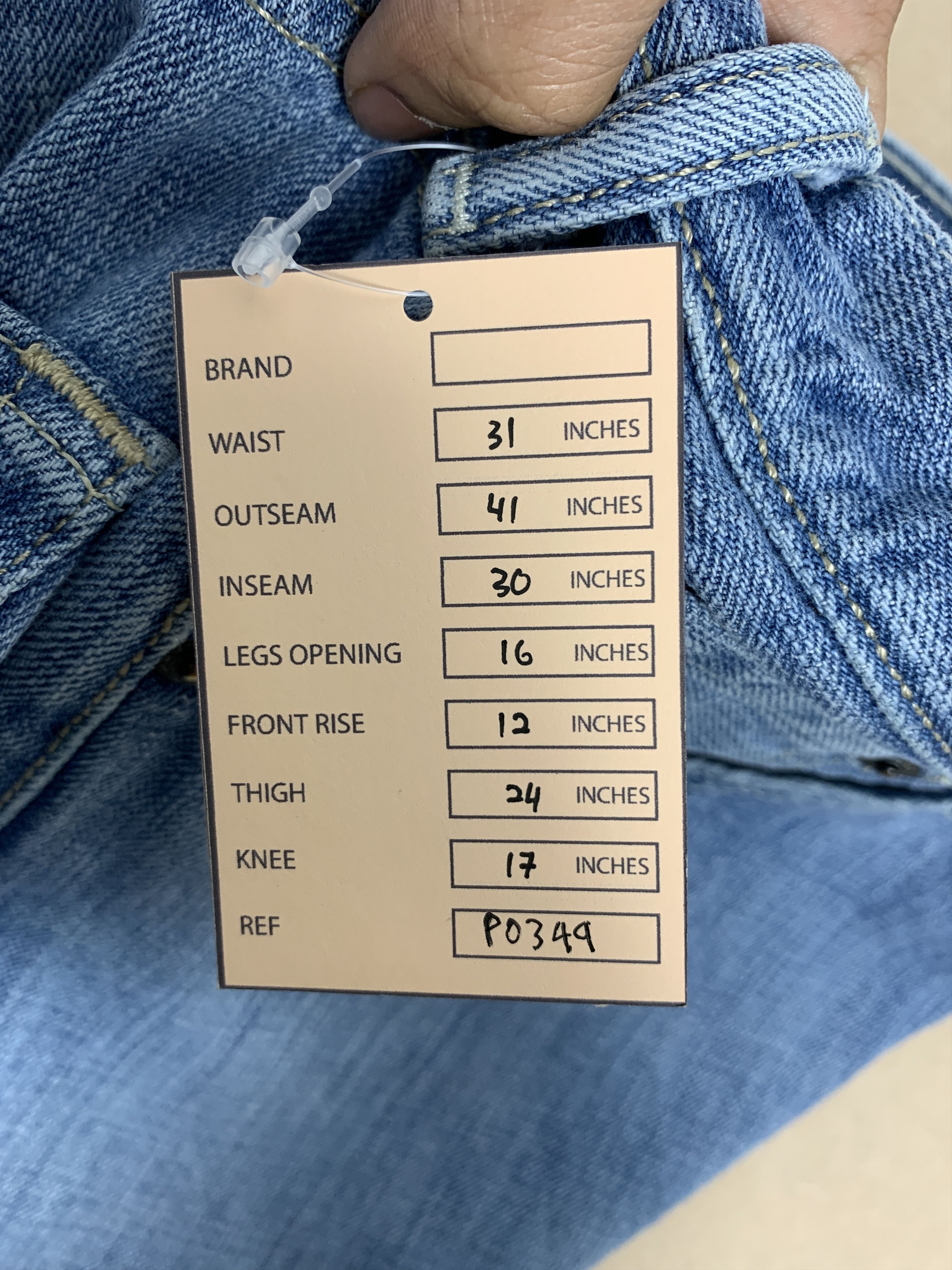 Levi's Vintage Levis 501 90s Straight Cut Faded Jeans P0349 Size US 31 - 17 Thumbnail