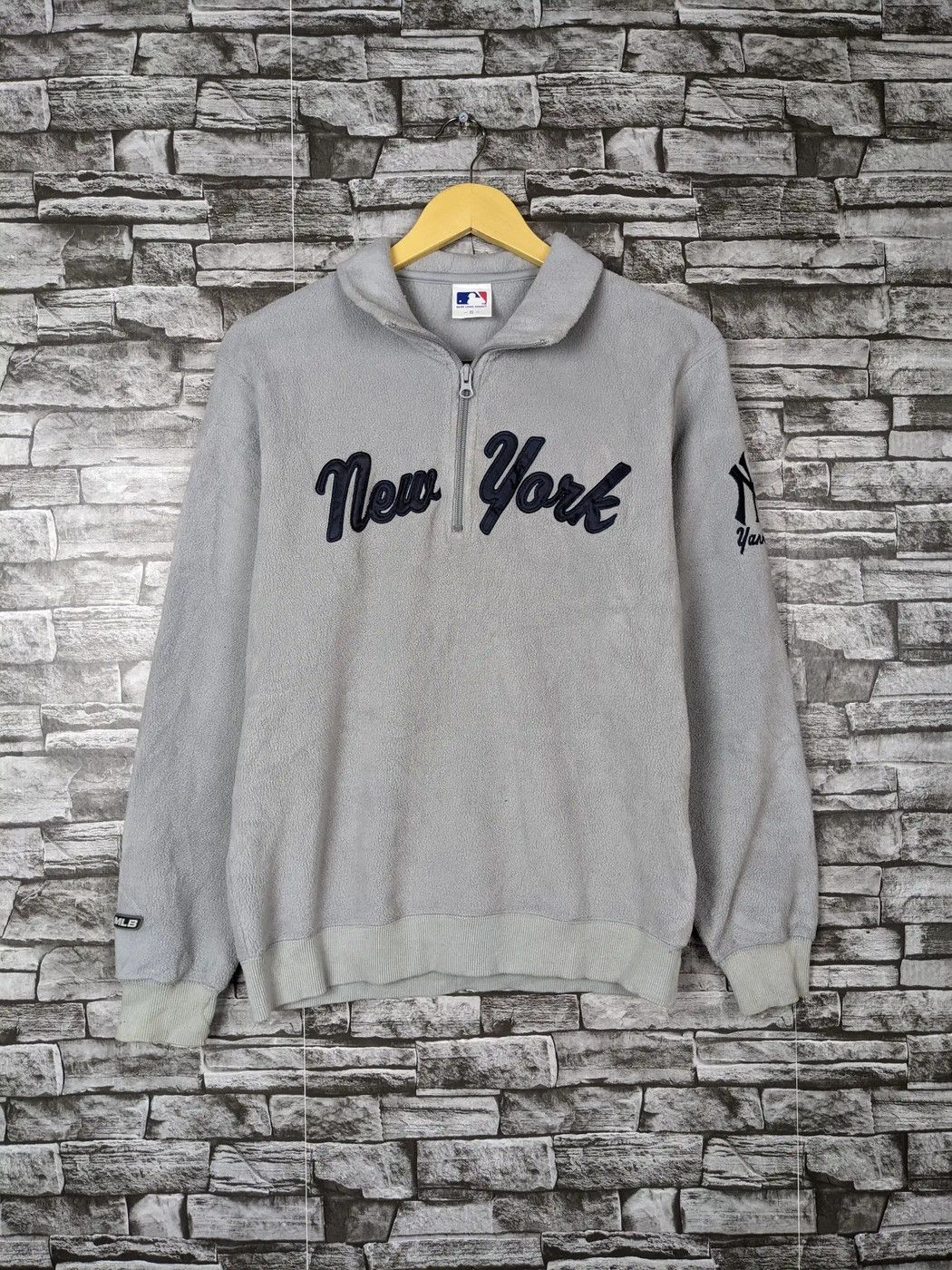 MLB Vintage MLB Yankees x UT Japan Fleece Sweatshirts Size US S / EU 44-46 / 1 - 2 Thumbnail