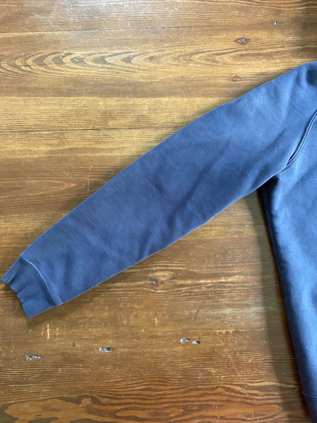 Carhartt 2008 Carhartt Women’s Dark Navy Raglan Hoodie Sweatshirt Size L / US 10 / IT 46 - 9 Thumbnail
