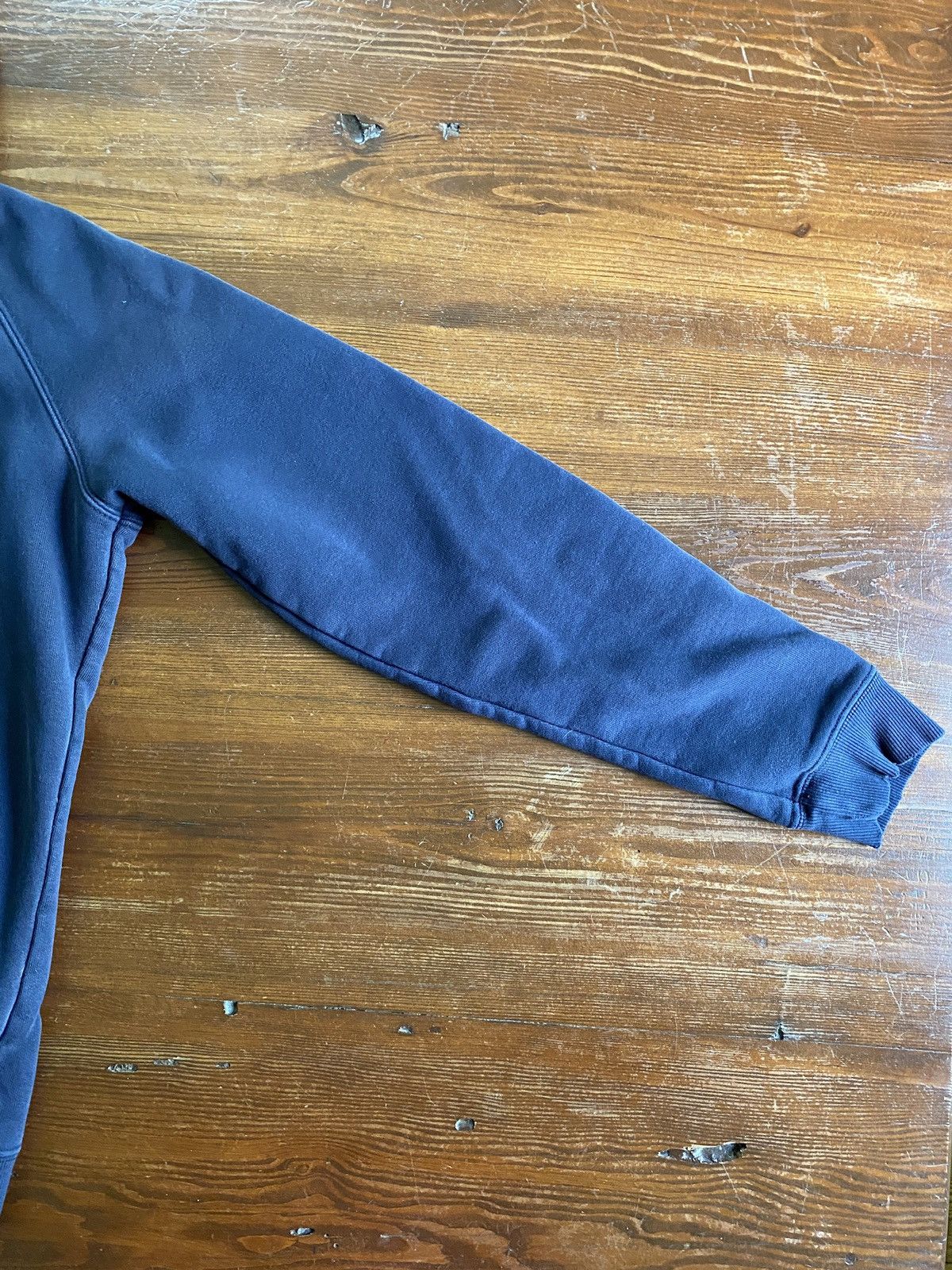 Carhartt 2008 Carhartt Women’s Dark Navy Raglan Hoodie Sweatshirt Size L / US 10 / IT 46 - 8 Thumbnail