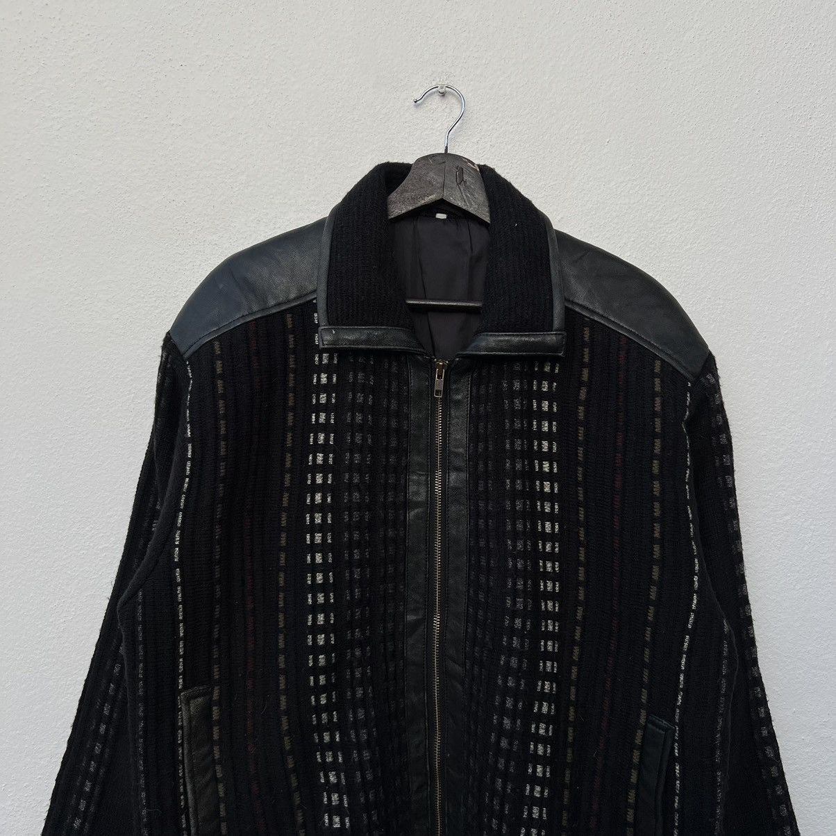 Japanese Brand VINTAGE CASUAL RACOUT RARE DESIGN LEATHER ISSEY MIYAKE STYLE Size US L / EU 52-54 / 3 - 3 Thumbnail