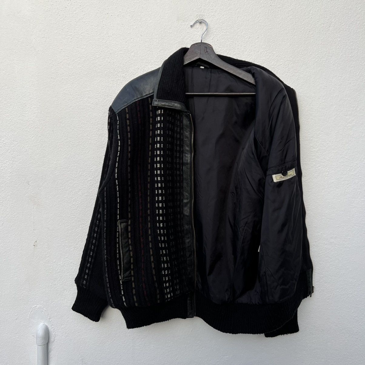 Japanese Brand VINTAGE CASUAL RACOUT RARE DESIGN LEATHER ISSEY MIYAKE STYLE Size US L / EU 52-54 / 3 - 11 Thumbnail