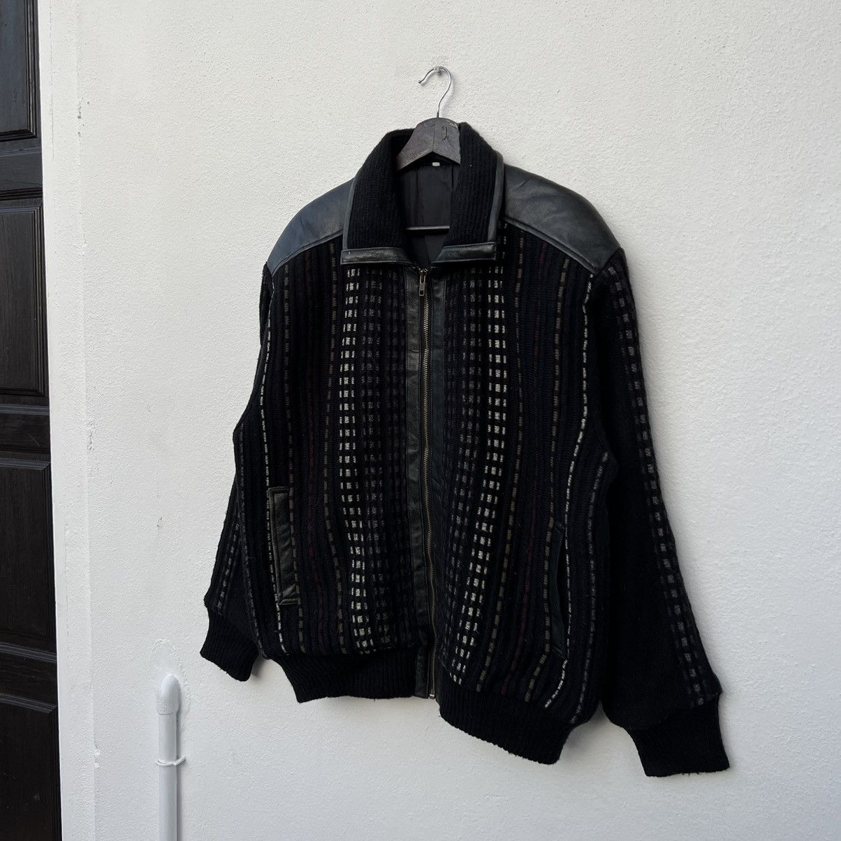 Japanese Brand VINTAGE CASUAL RACOUT RARE DESIGN LEATHER ISSEY MIYAKE STYLE Size US L / EU 52-54 / 3 - 2 Thumbnail