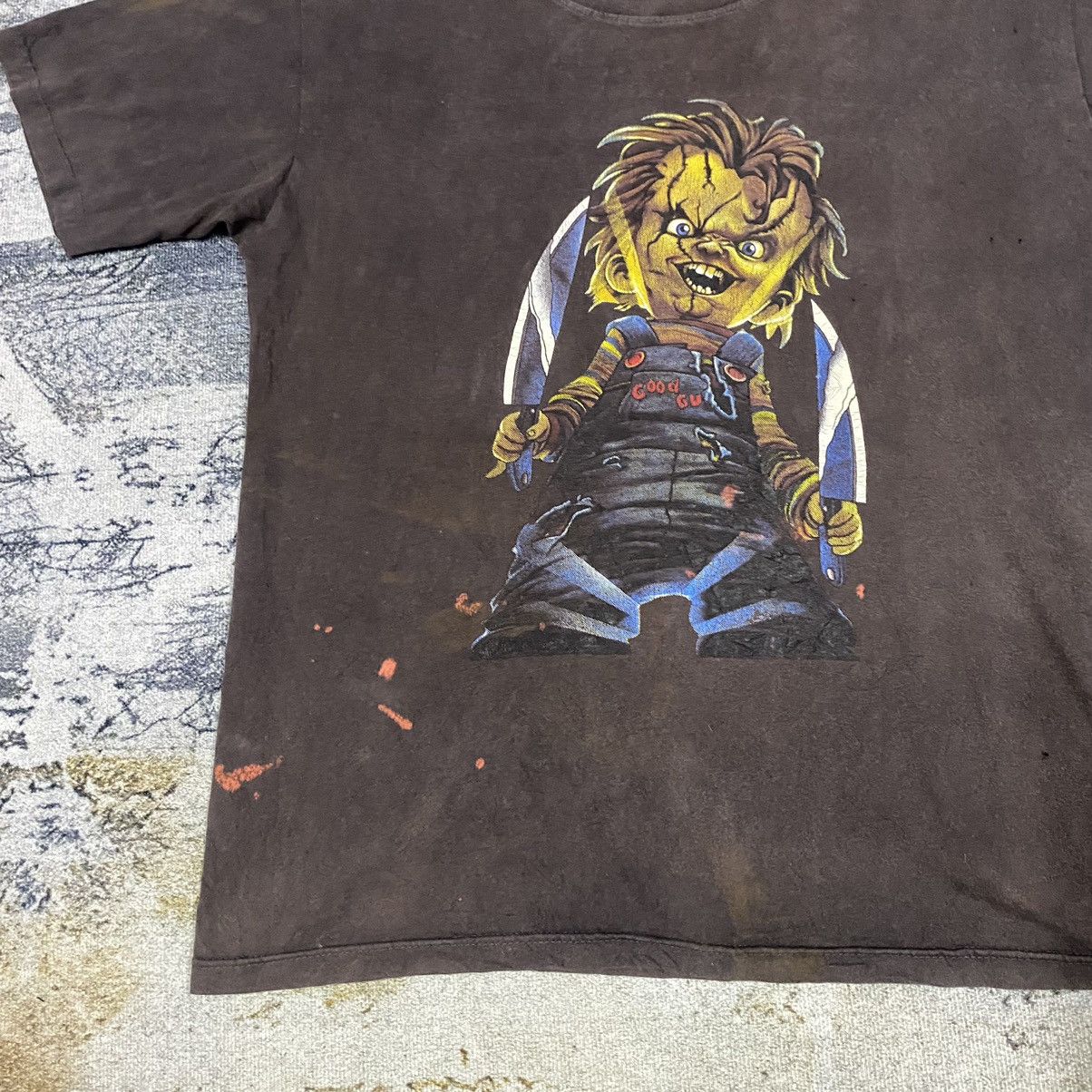 Beauty Beast × Vintage Vintage Movie Chucky Distressed Faded Tee Size US M / EU 48-50 / 2 - 3 Thumbnail