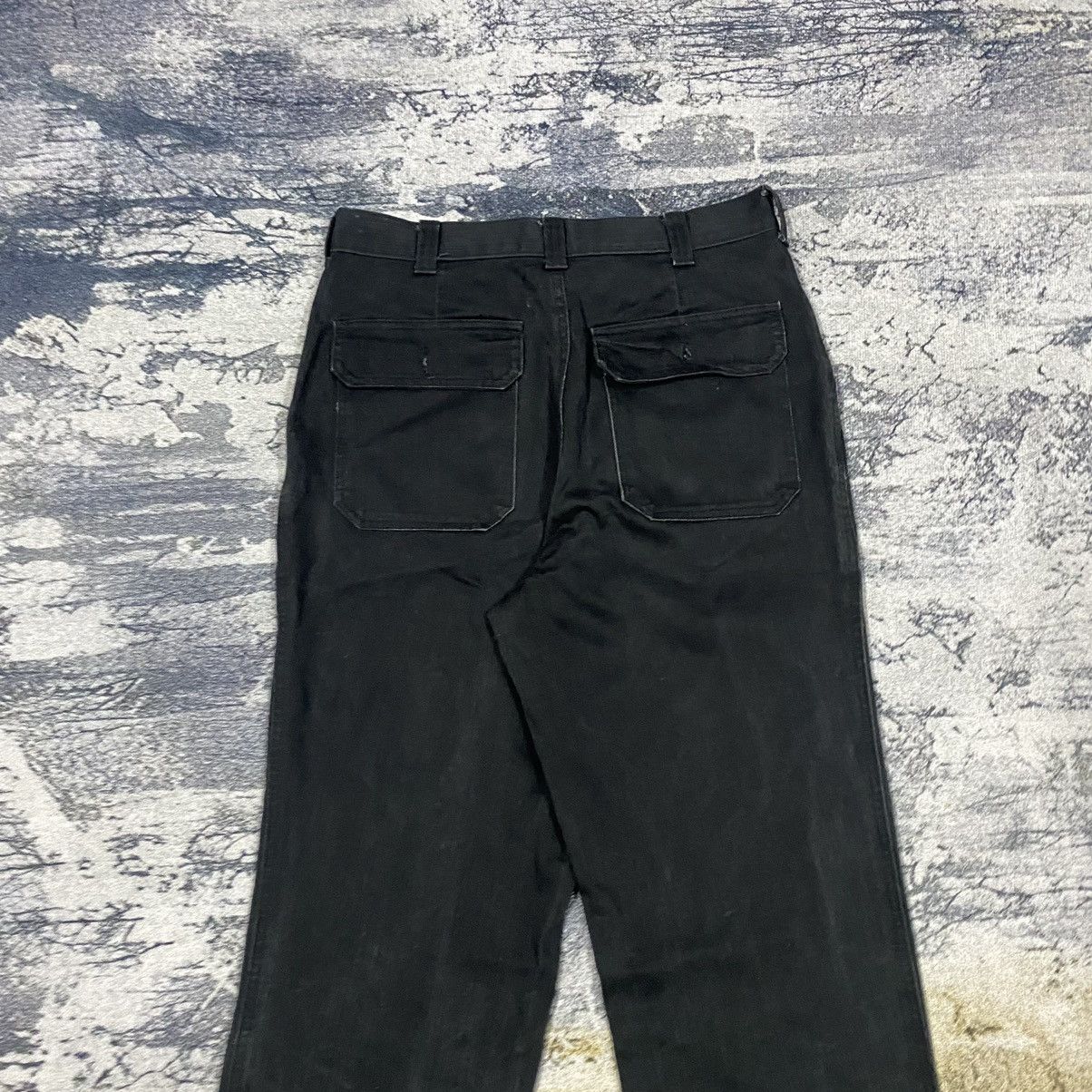 Blue Blue Japan × Japanese Brand Vintage Japanese Blue Label Black Baker Pants Size US 30 / EU 46 - 7 Thumbnail