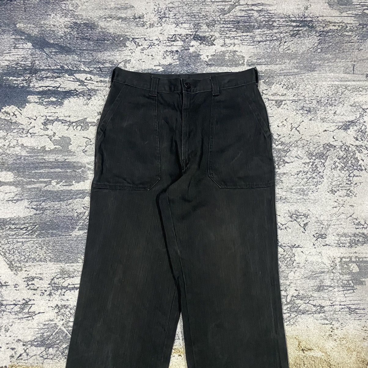 Blue Blue Japan × Japanese Brand Vintage Japanese Blue Label Black Baker Pants Size US 30 / EU 46 - 2 Thumbnail