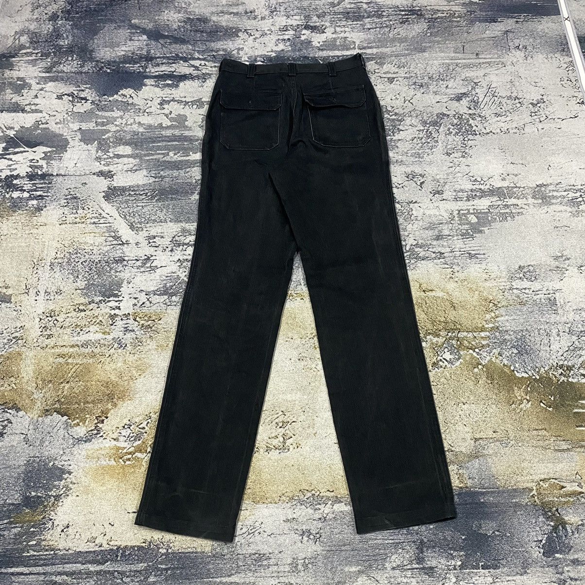 Blue Blue Japan × Japanese Brand Vintage Japanese Blue Label Black Baker Pants Size US 30 / EU 46 - 6 Thumbnail