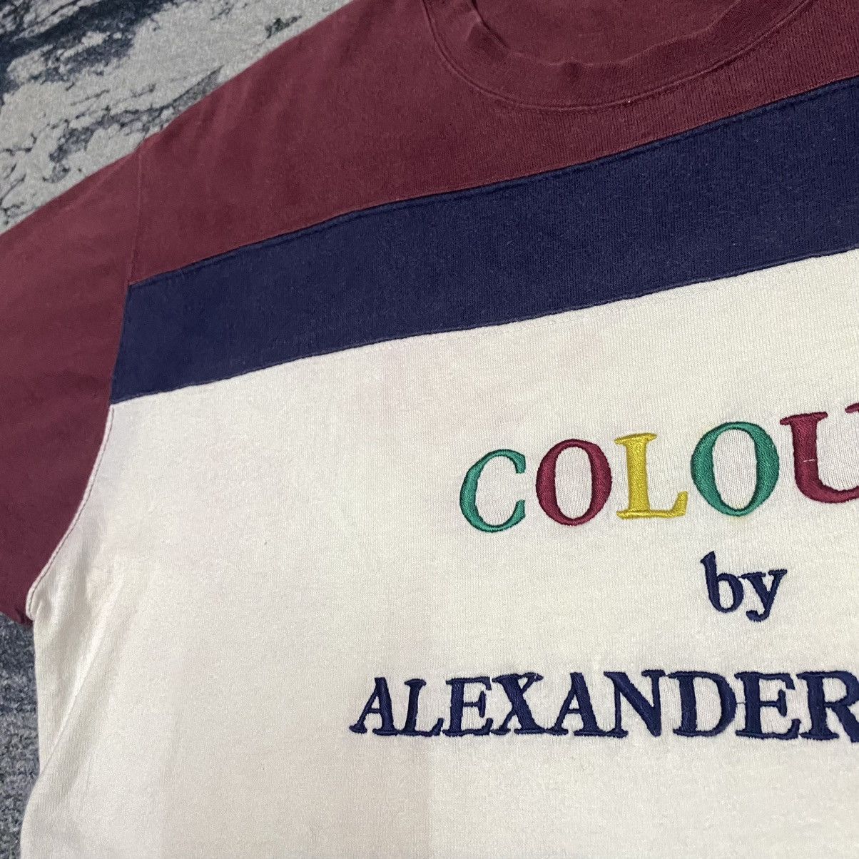 Alexander Julian × Colours × Designer Vintage Colours by Alexander Julian Tee Size US L / EU 52-54 / 3 - 3 Thumbnail