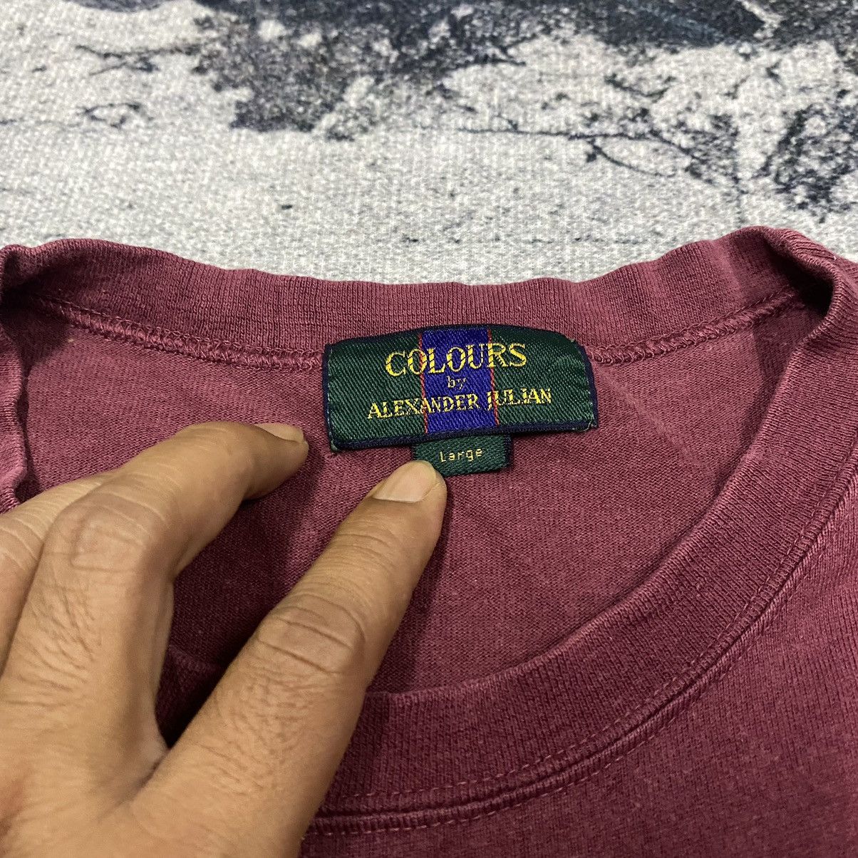 Alexander Julian × Colours × Designer Vintage Colours by Alexander Julian Tee Size US L / EU 52-54 / 3 - 4 Thumbnail
