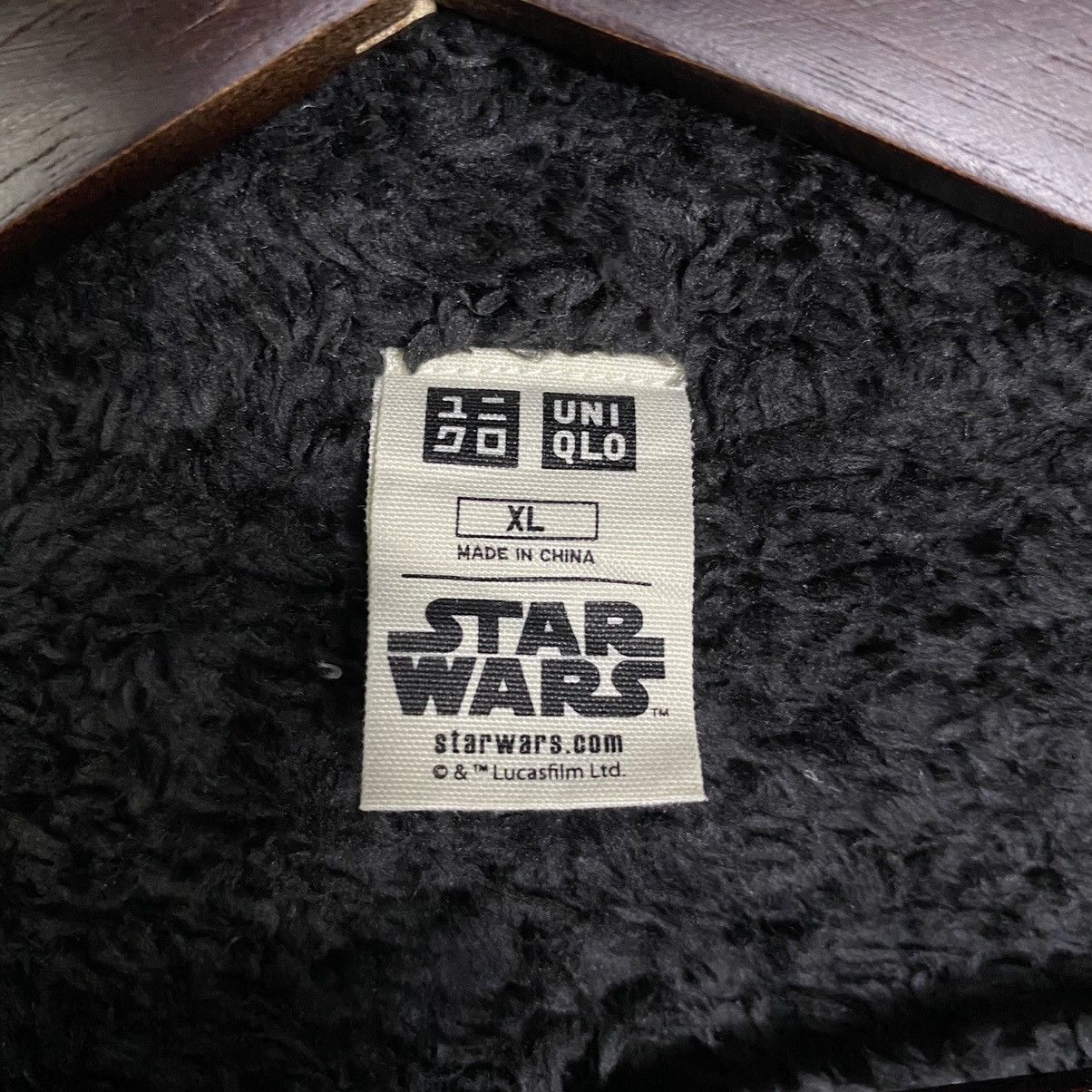 Japanese Brand × Star Wars Vintage Japanese Uniqlo Starwar Sherpa Zipper Hoodies Size US L / EU 52-54 / 3 - 9 Thumbnail
