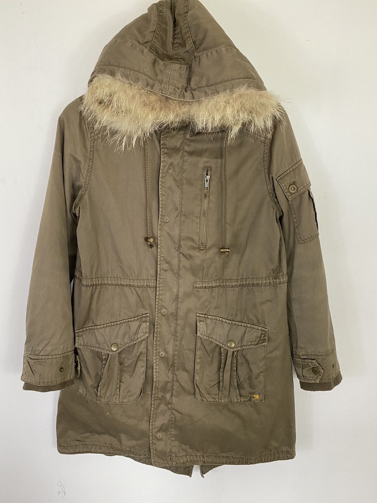 OFFER🔥Vintage Arnold Palmer Faux Fur Sherpa Parka Jacket