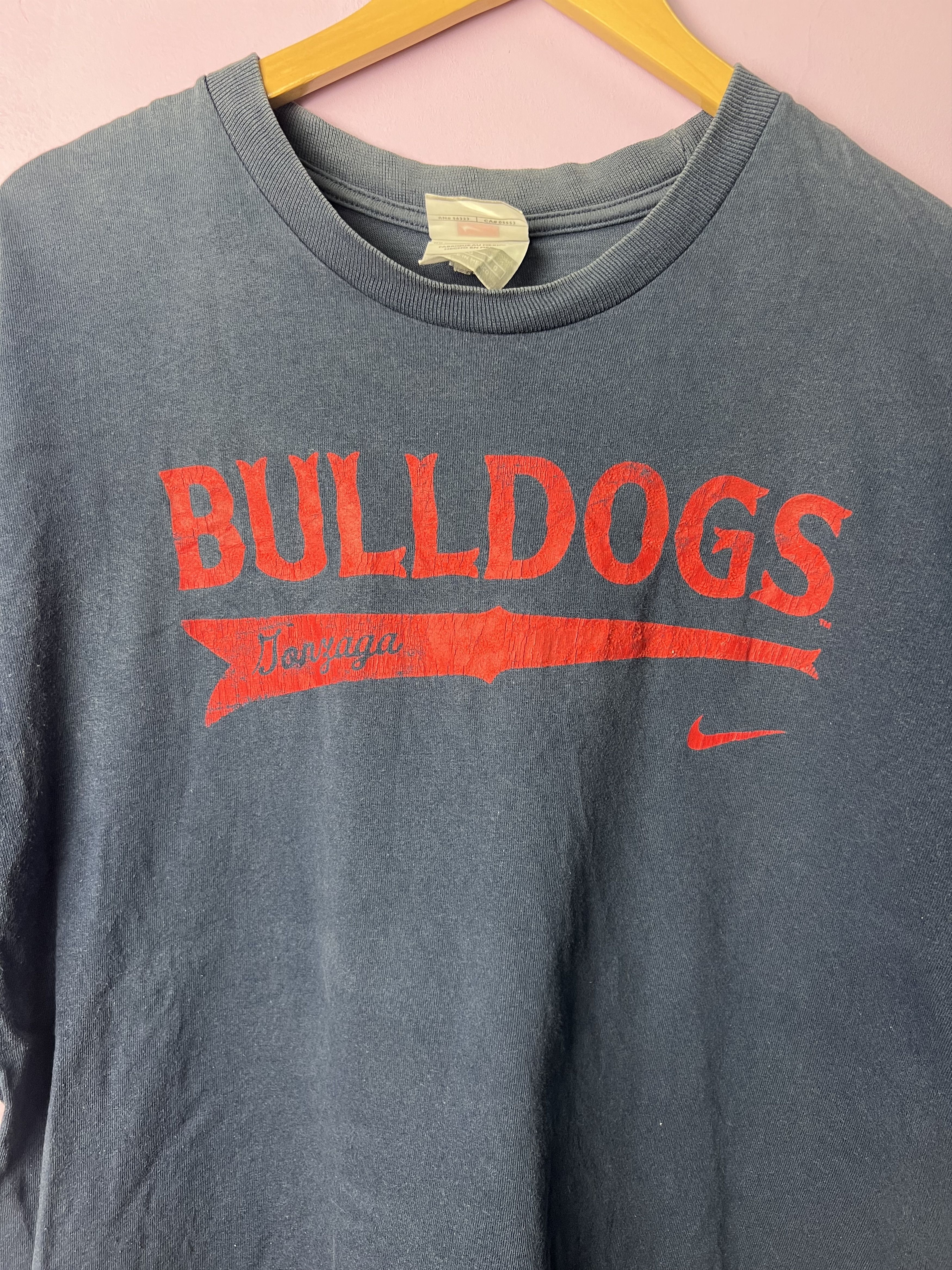 Nike 🔥Rare Vintage Nike Bulldogs Tees Size US L / EU 52-54 / 3 - 4 Thumbnail