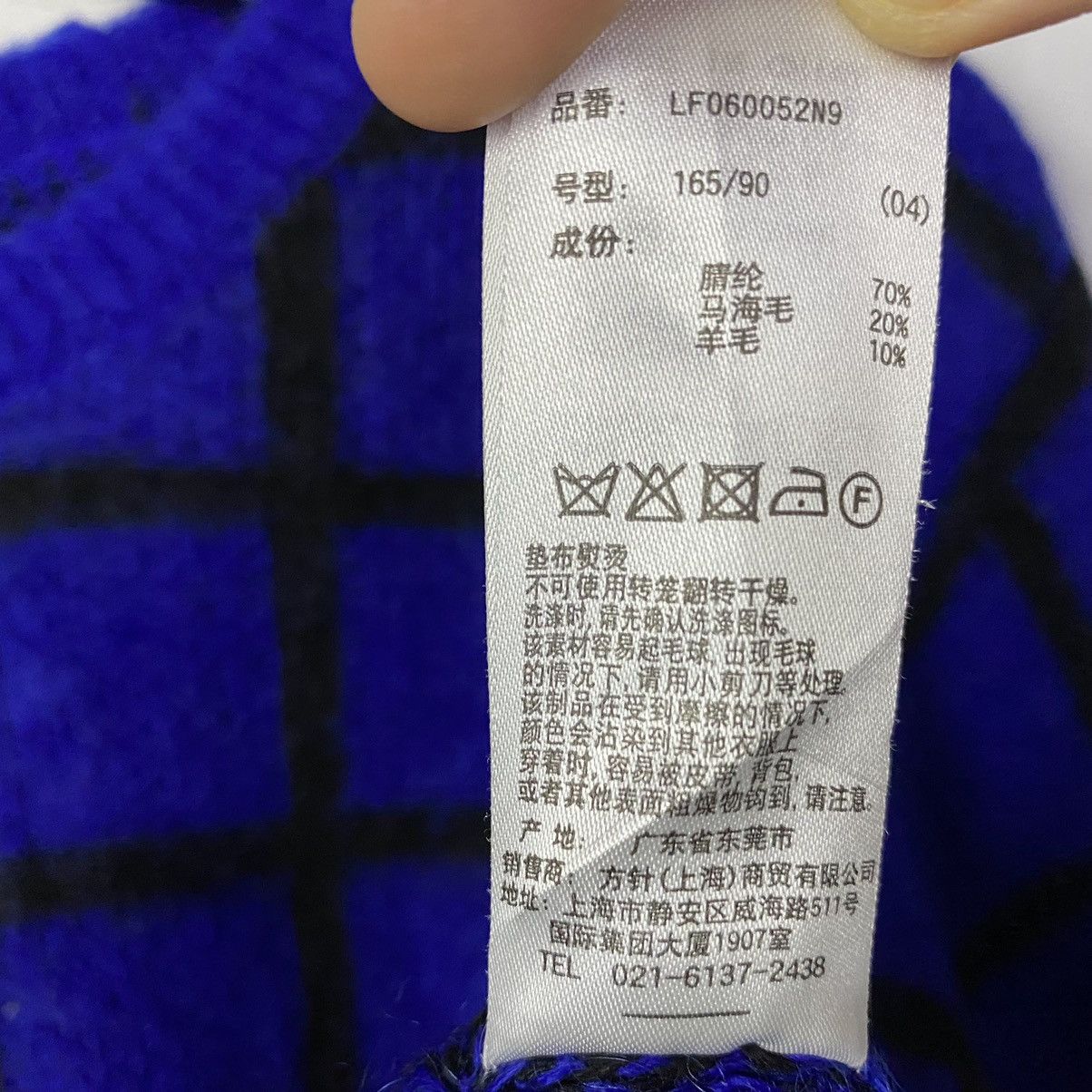 Aran Isles Knitwear × Japanese Brand × Vintage OFFER🔥Vintage Plaid Knitwear Jumper Sweater Size M / US 6-8 / IT 42-44 - 9 Thumbnail