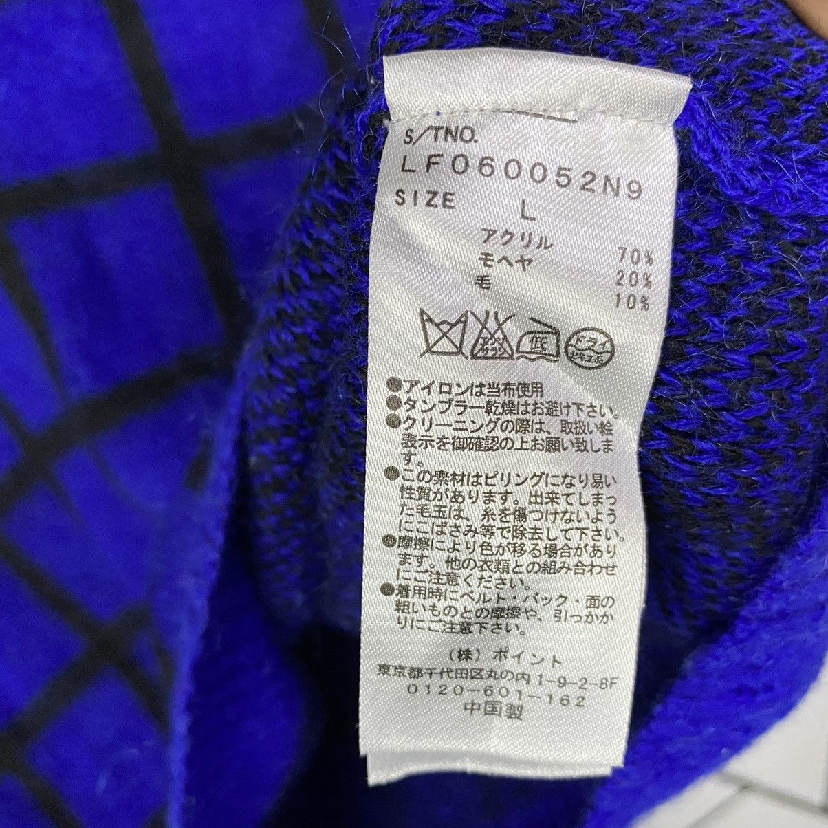 Aran Isles Knitwear × Japanese Brand × Vintage OFFER🔥Vintage Plaid Knitwear Jumper Sweater Size M / US 6-8 / IT 42-44 - 8 Thumbnail