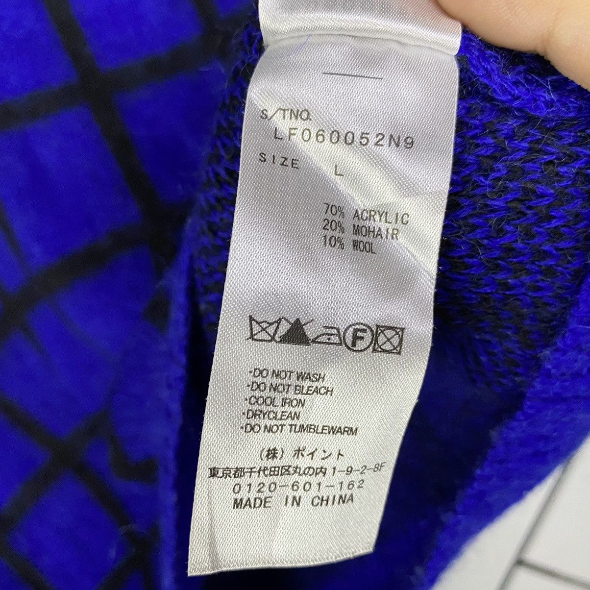 Aran Isles Knitwear × Japanese Brand × Vintage OFFER🔥Vintage Plaid Knitwear Jumper Sweater Size M / US 6-8 / IT 42-44 - 10 Thumbnail