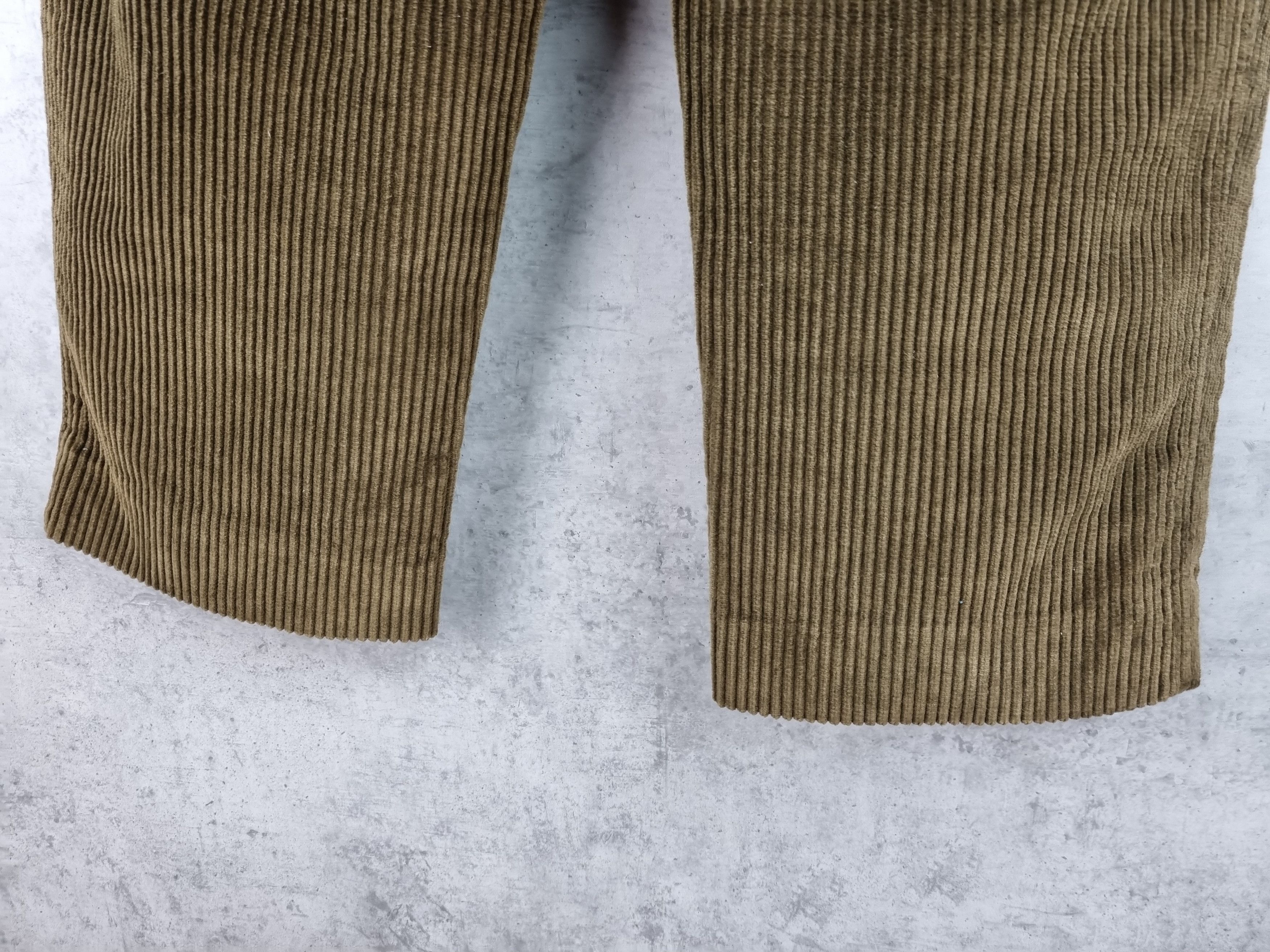 GF Ferre × Gianfranco Ferre 80s Gianfranco Ferre Leather Pockets Corduroy Vintage Pant Size US 32 / EU 48 - 13 Thumbnail