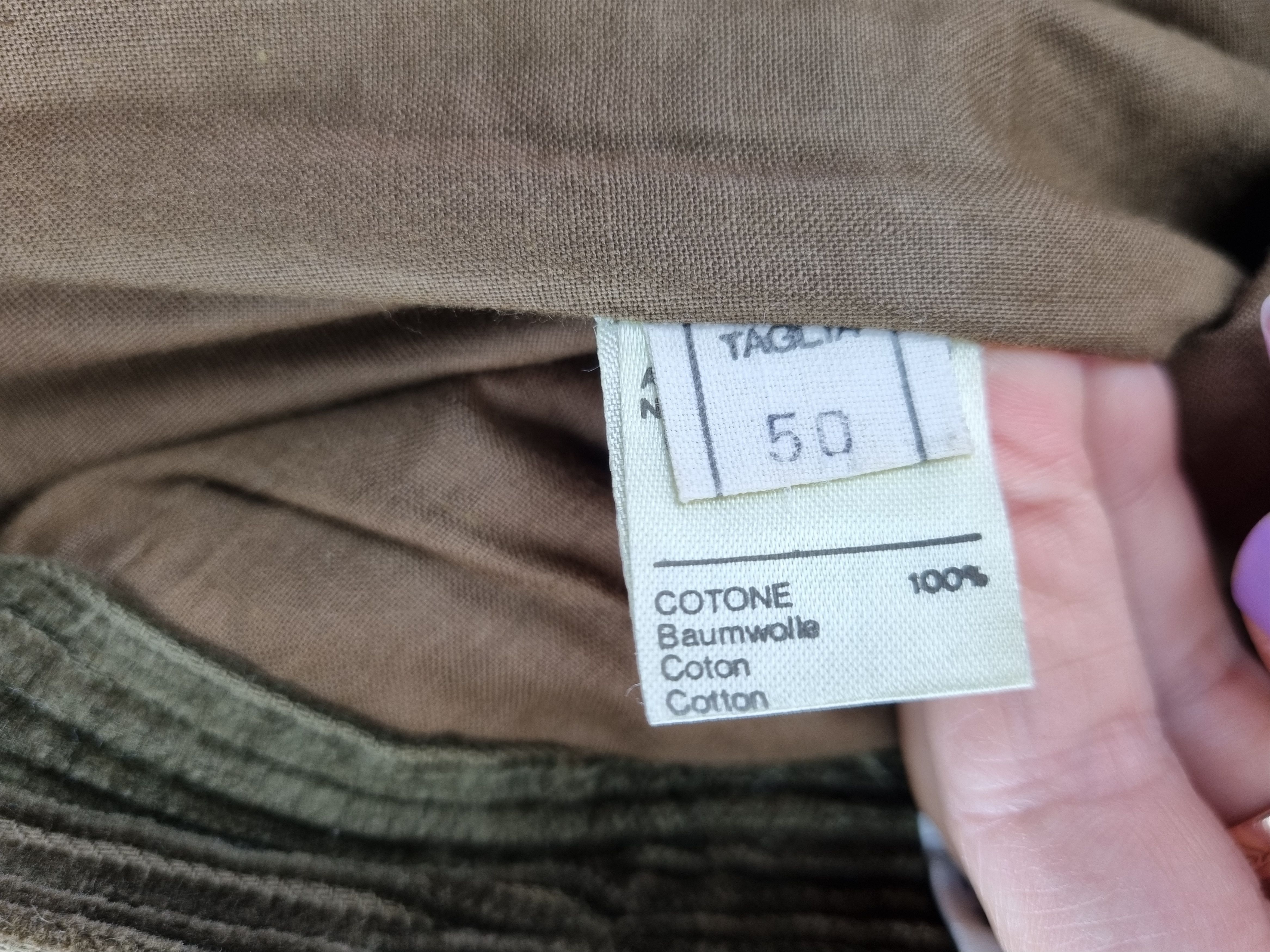 GF Ferre × Gianfranco Ferre 80s Gianfranco Ferre Leather Pockets Corduroy Vintage Pant Size US 32 / EU 48 - 11 Thumbnail