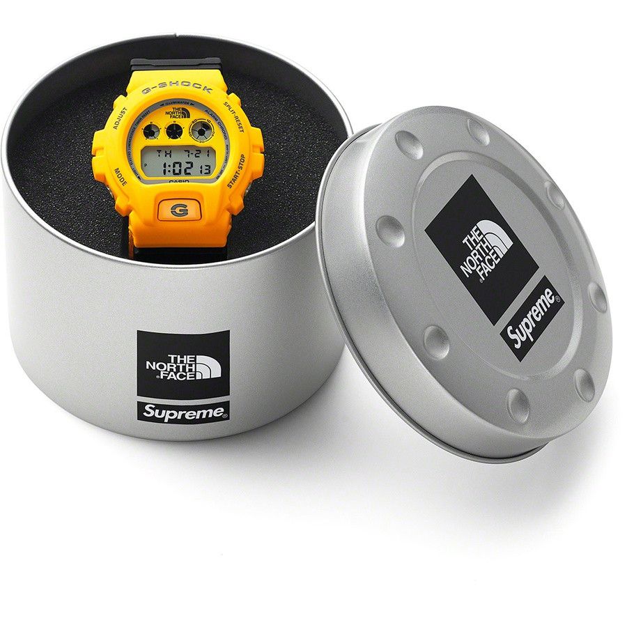 Supreme Supreme The North Face G-SHOCK Watch Yellow | Grailed