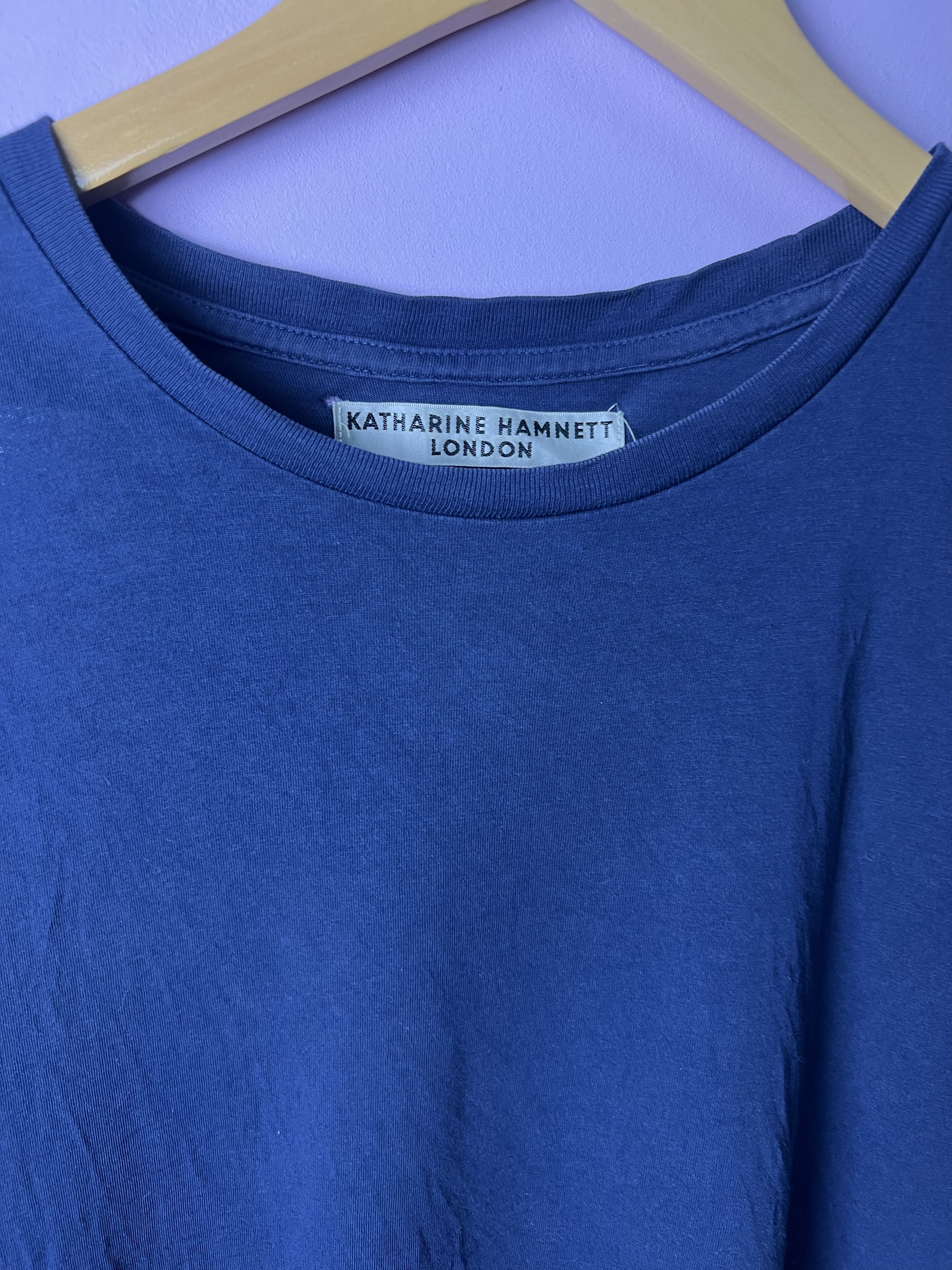 Katharine Hamnett London 🔥Distressed Blank Katherine Hamnett London Tees Size US M / EU 48-50 / 2 - 9 Thumbnail