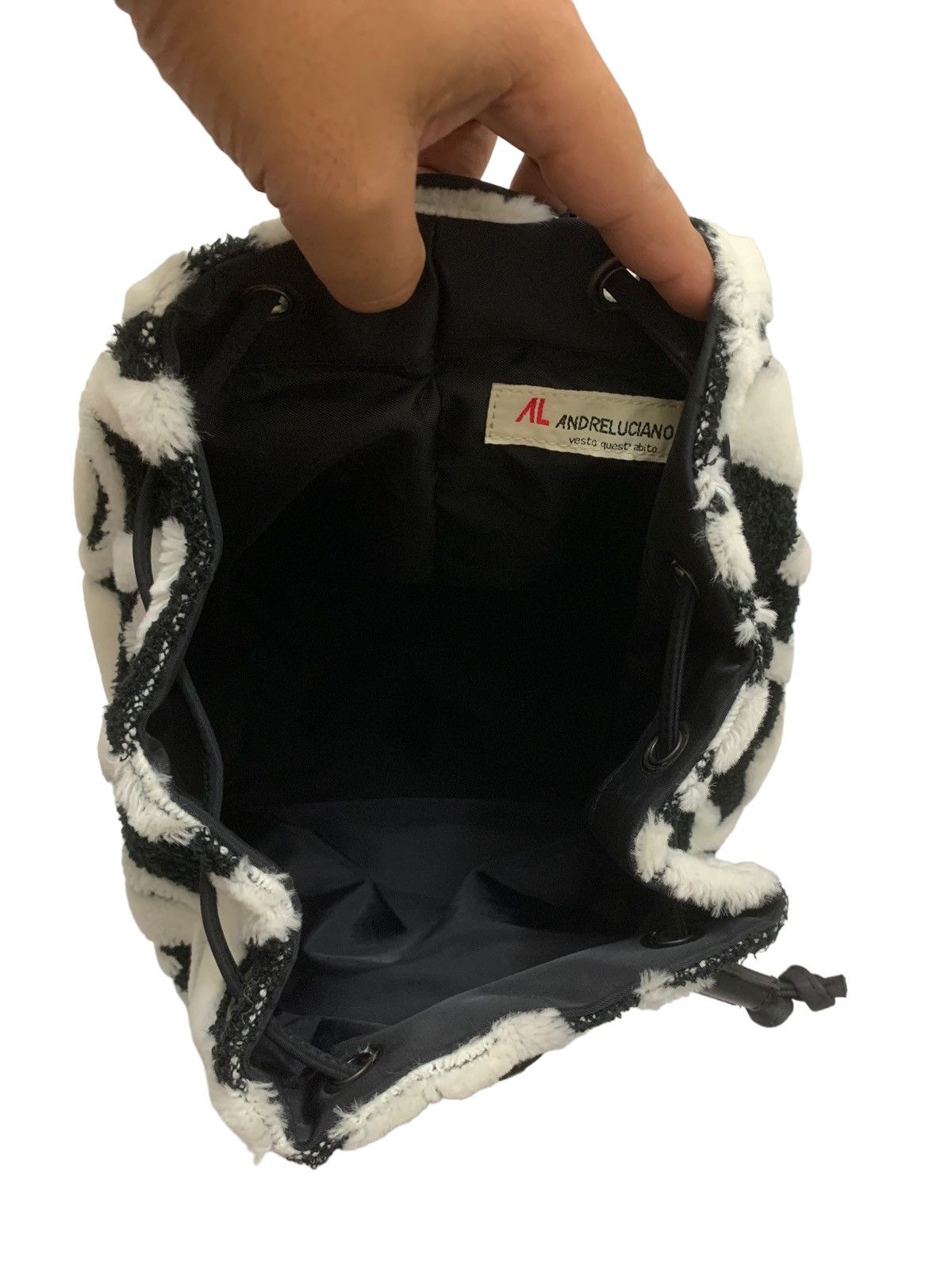 Andreluciano RARE ‼️ AndreLuciano Fuzzy Backpack Size ONE SIZE - 10 Thumbnail