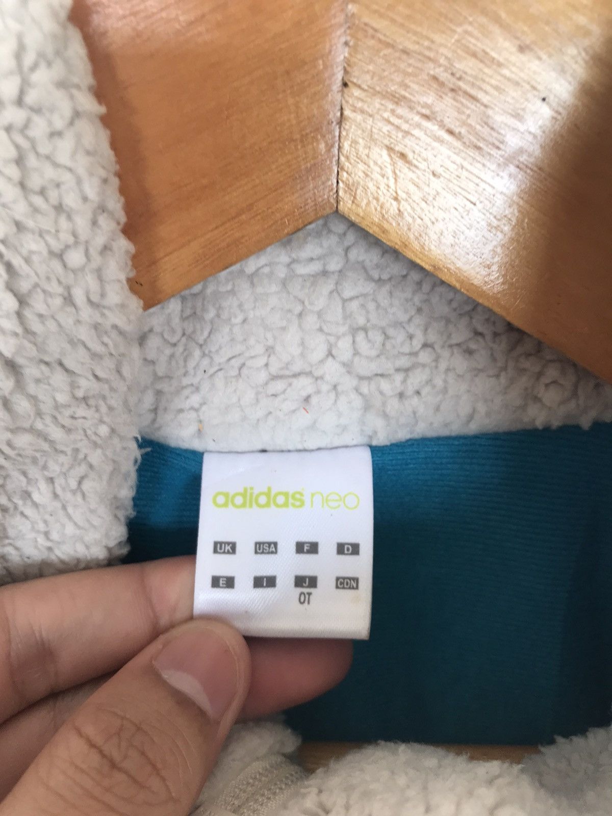 Adidas Adidas Fleece Retro Jacket Deep Piled Y2K Sweater Size US M / EU 48-50 / 2 - 3 Thumbnail