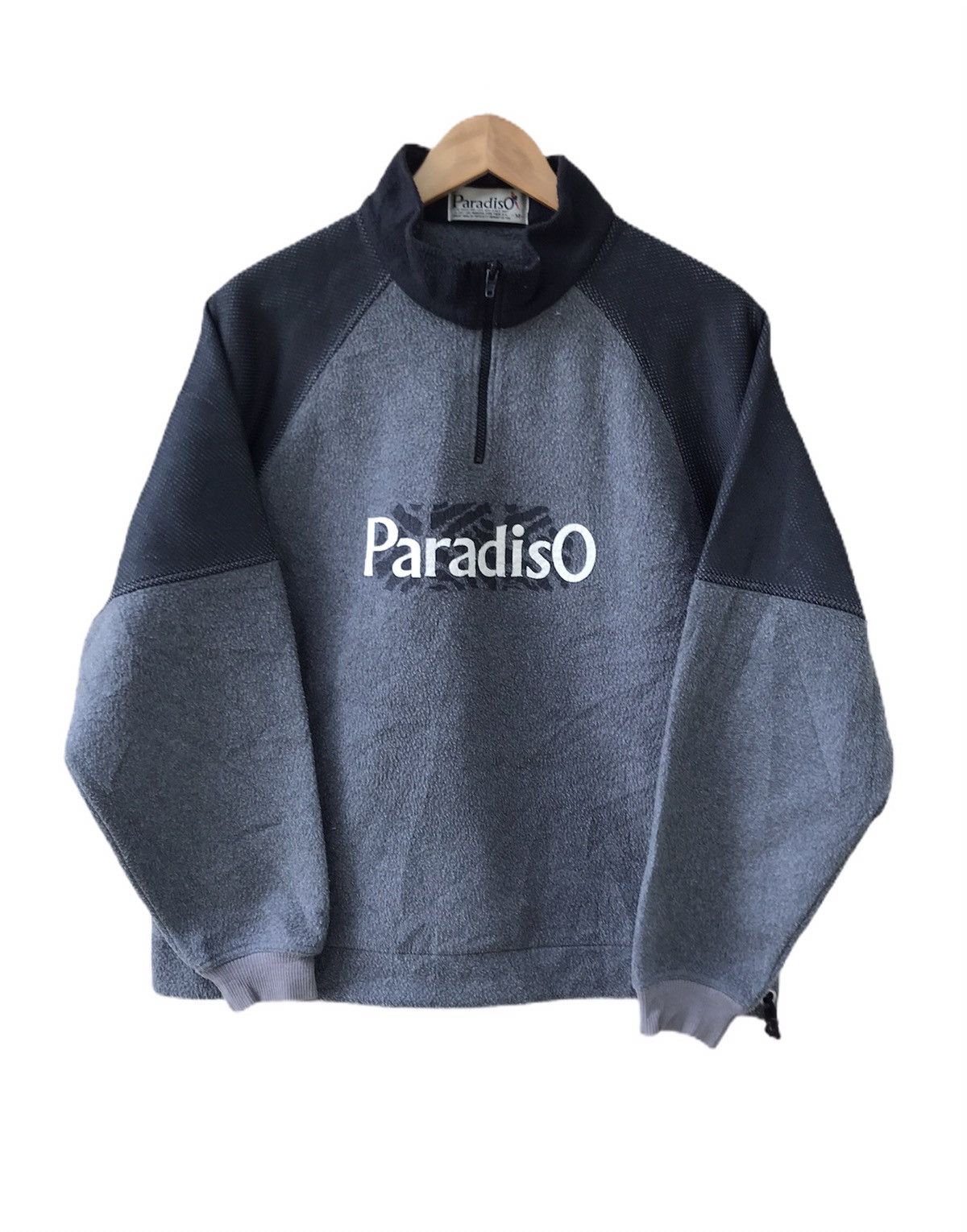 Japanese Brand Vintage Japanese Brand Paradiso Half zip Fleece Sweater Size US M / EU 48-50 / 2 - 1 Thumbnail