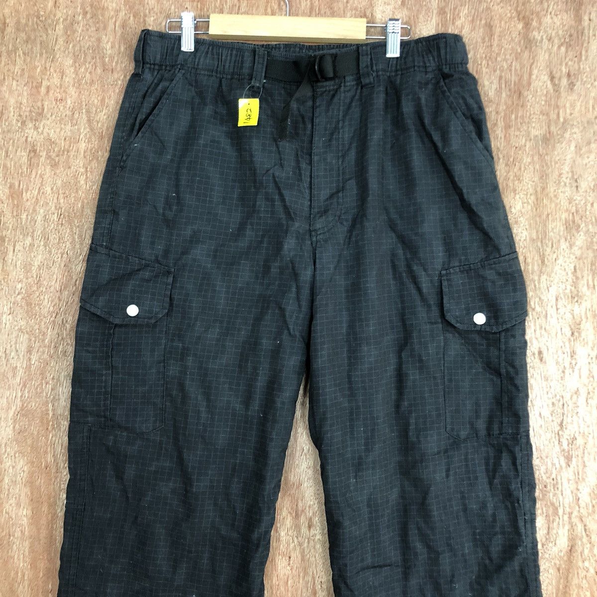 Japanese Brand DLL Japanese Brand checkered hiking Cargo Pants #1482 Size US 35 - 2 Thumbnail