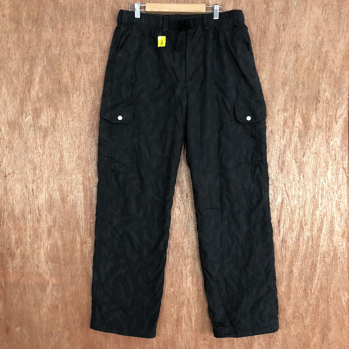 Japanese Brand DLL Japanese Brand checkered hiking Cargo Pants #1482 Size US 35 - 1 Thumbnail