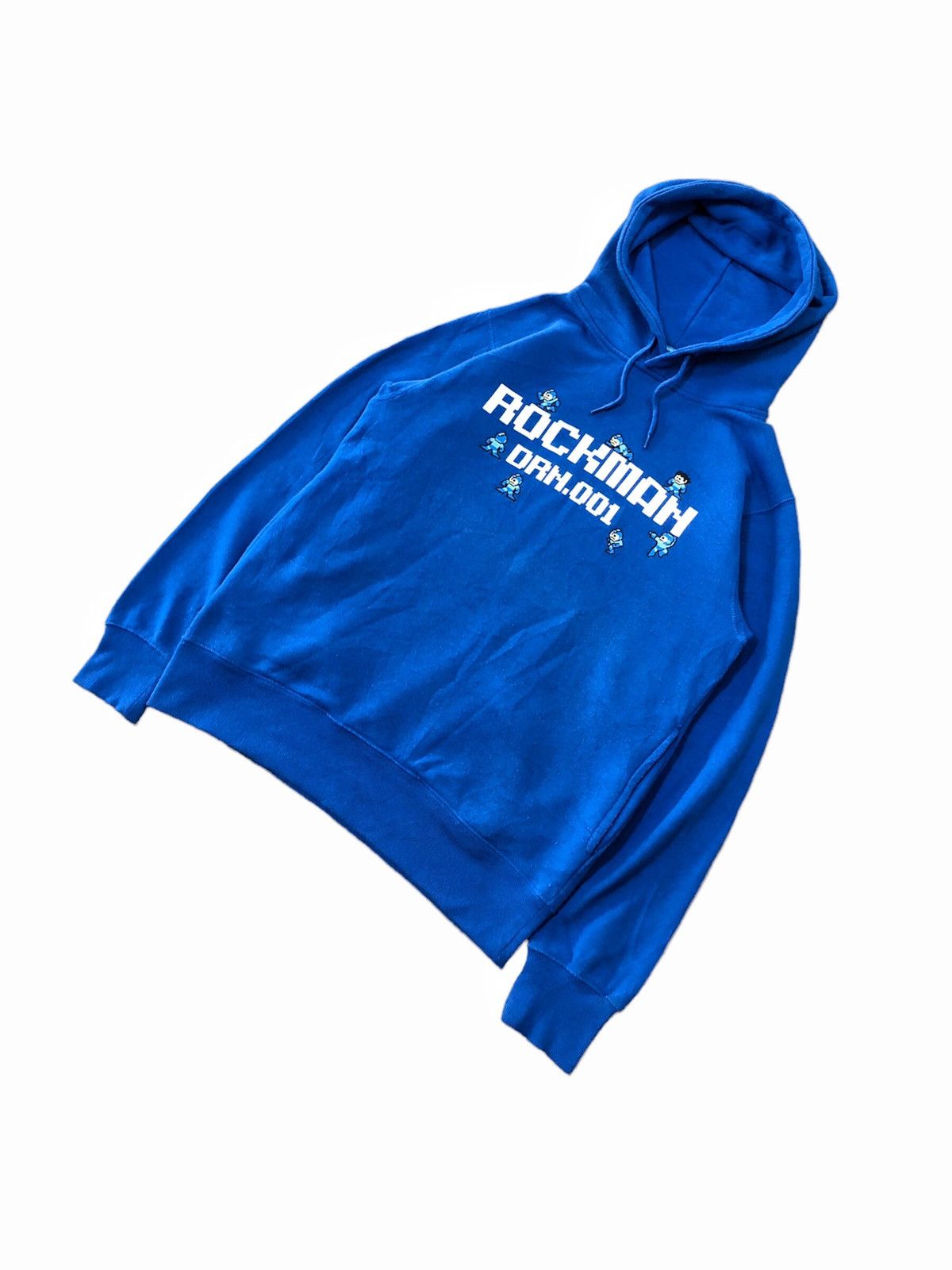 Vintage 00’s ROCKMAN DRN.001 Sweater hoodie Size US S / EU 44-46 / 1 - 2 Thumbnail