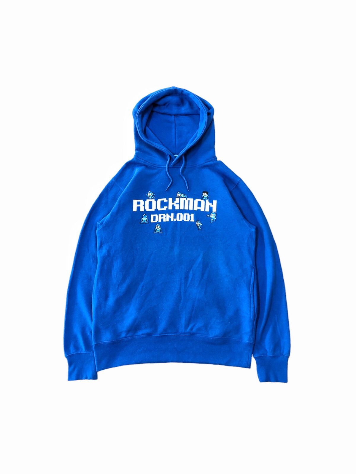 Vintage 00’s ROCKMAN DRN.001 Sweater hoodie Size US S / EU 44-46 / 1 - 1 Thumbnail