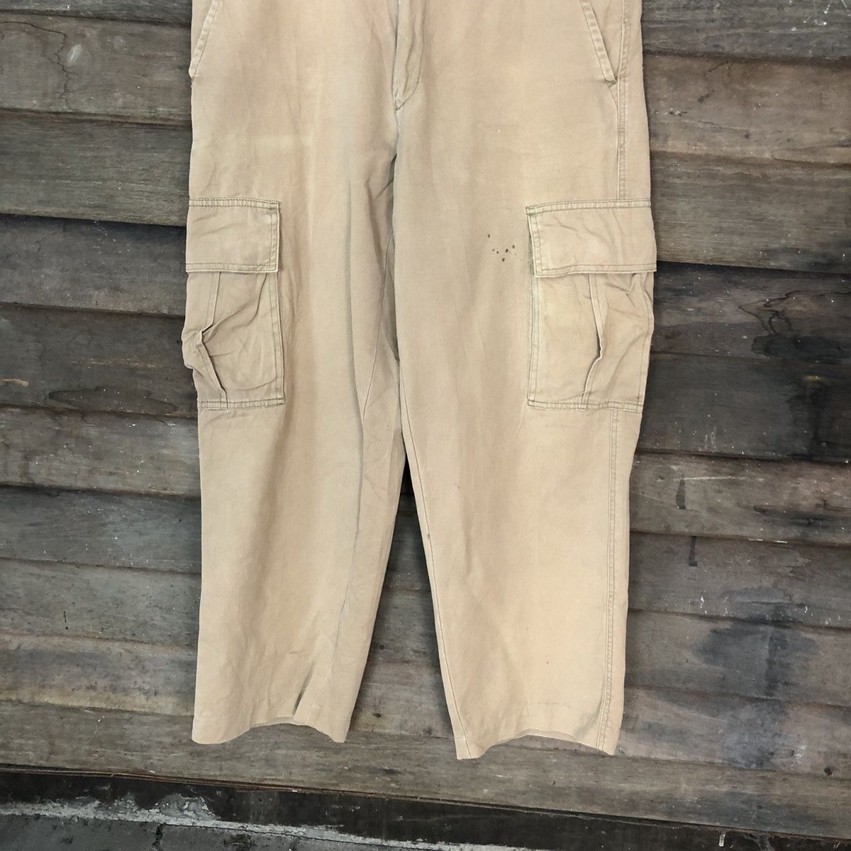 Japanese Brand Japanese Brand Brown mutlipocket tactical Cargo Pants #6910 Size US 32 / EU 48 - 3 Thumbnail