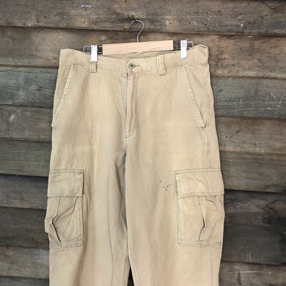 Japanese Brand Japanese Brand Brown mutlipocket tactical Cargo Pants #6910 Size US 32 / EU 48 - 2 Thumbnail