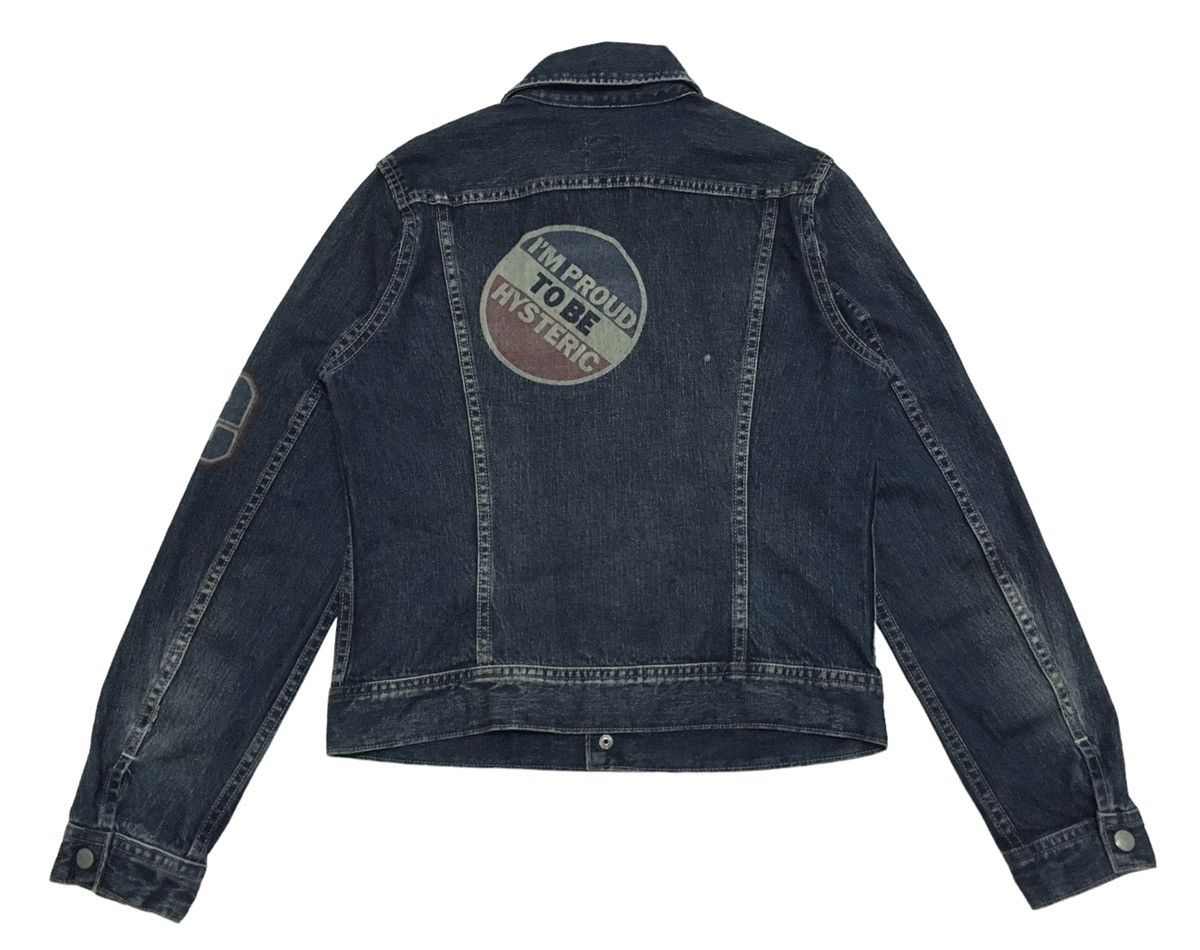 Hysteric Glamour Rare Design Vintage Hysteric Glamour Denim Jacket 1990s Size US M / EU 48-50 / 2 - 2 Thumbnail