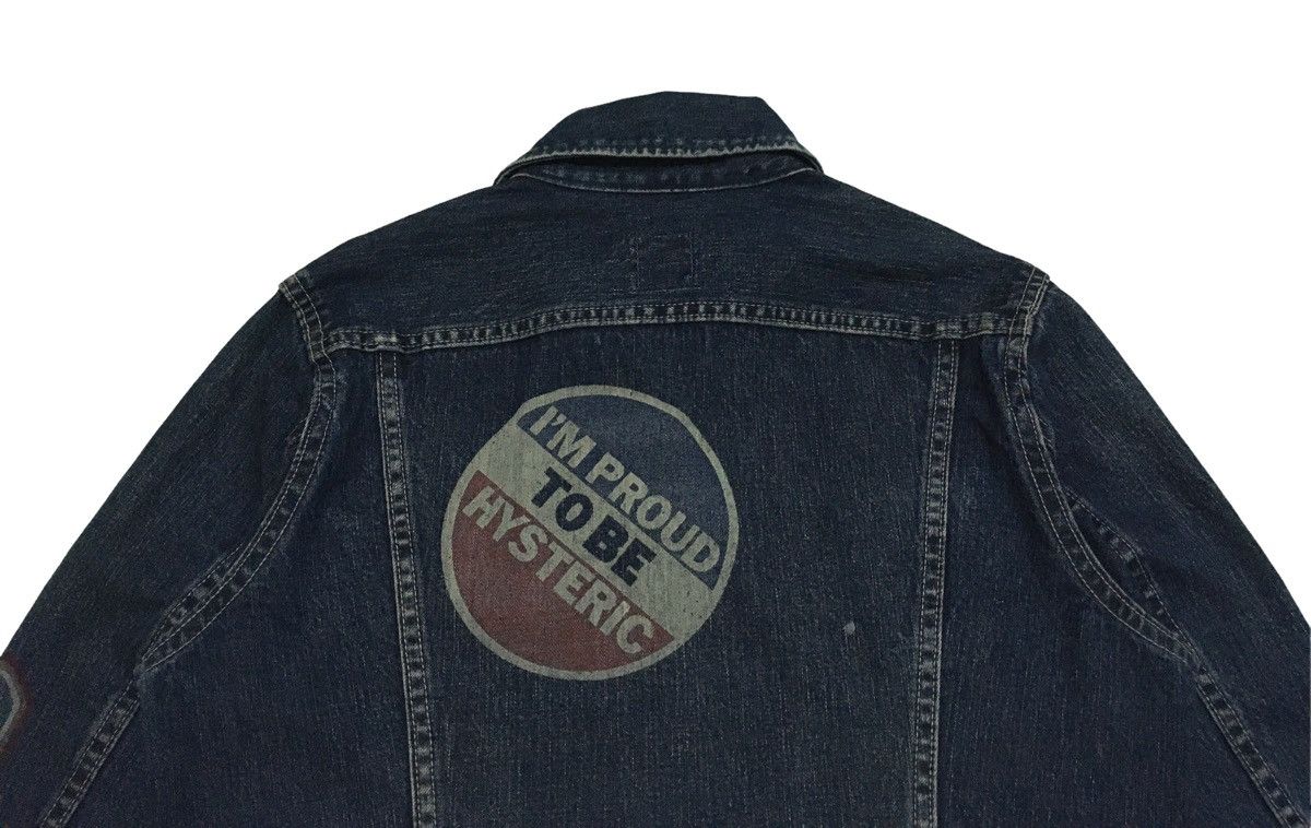 Hysteric Glamour Rare Design Vintage Hysteric Glamour Denim Jacket 1990s Size US M / EU 48-50 / 2 - 4 Thumbnail