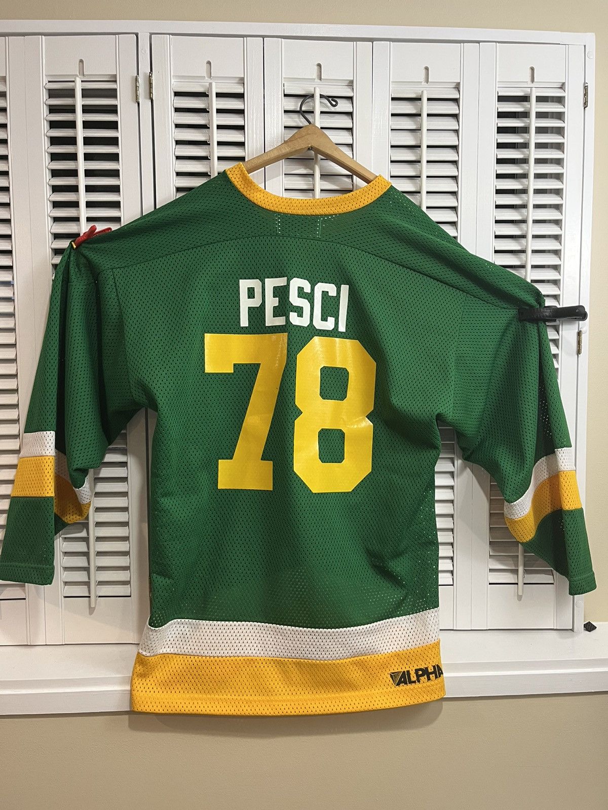 Vintage Vintage 90s College Fraternal Hockey Jersey Size US XL / EU 56 / 4 - 2 Thumbnail