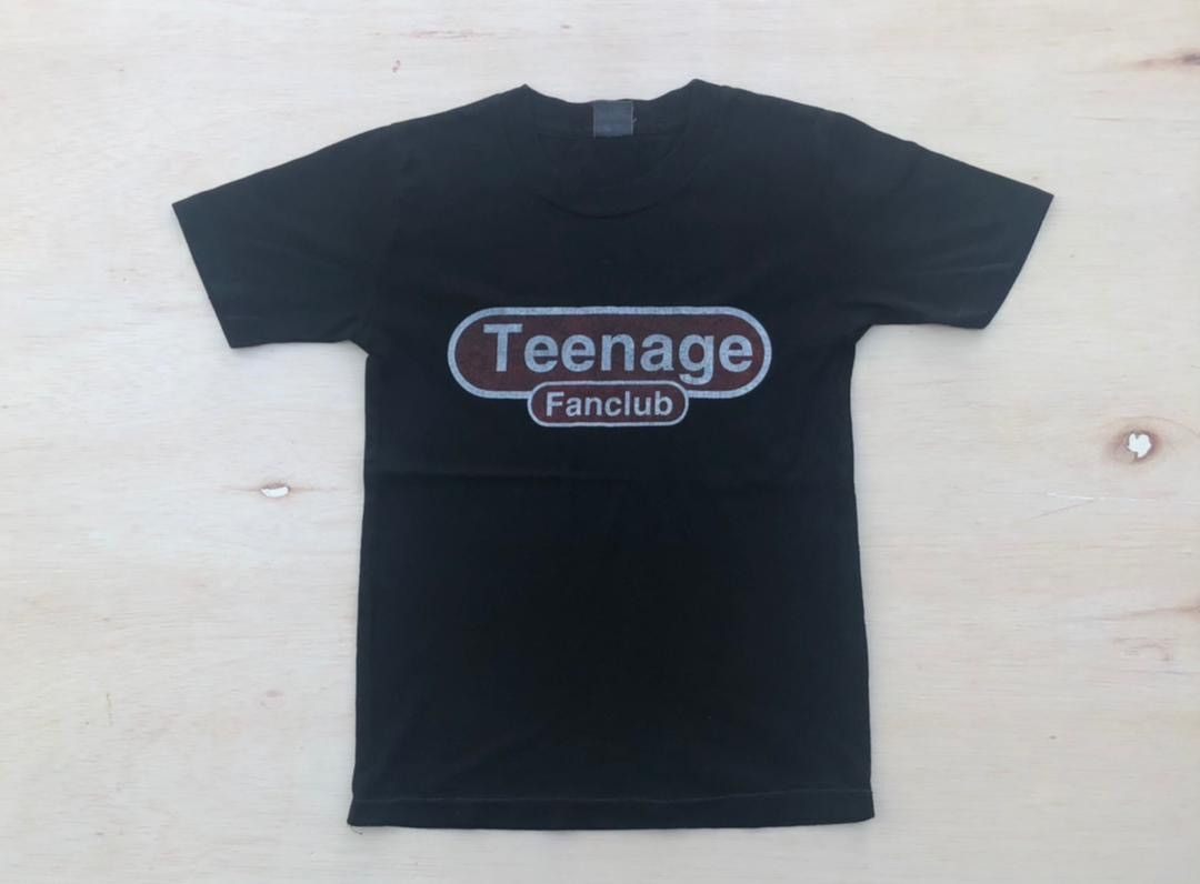 image of Vintage Tee Teenage ( A 14 ) in Black, Men's (Size XL)